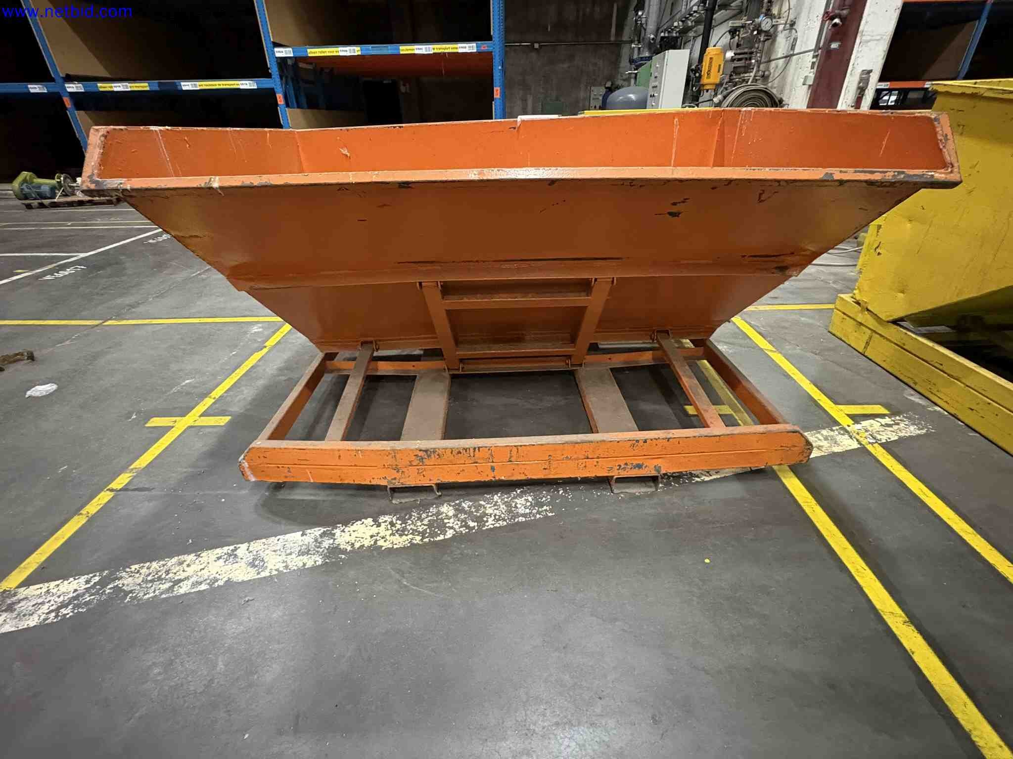6 Fork-truck tipper skips – foto 8 – kavel bij NetBid, Sint Baafs Vijve