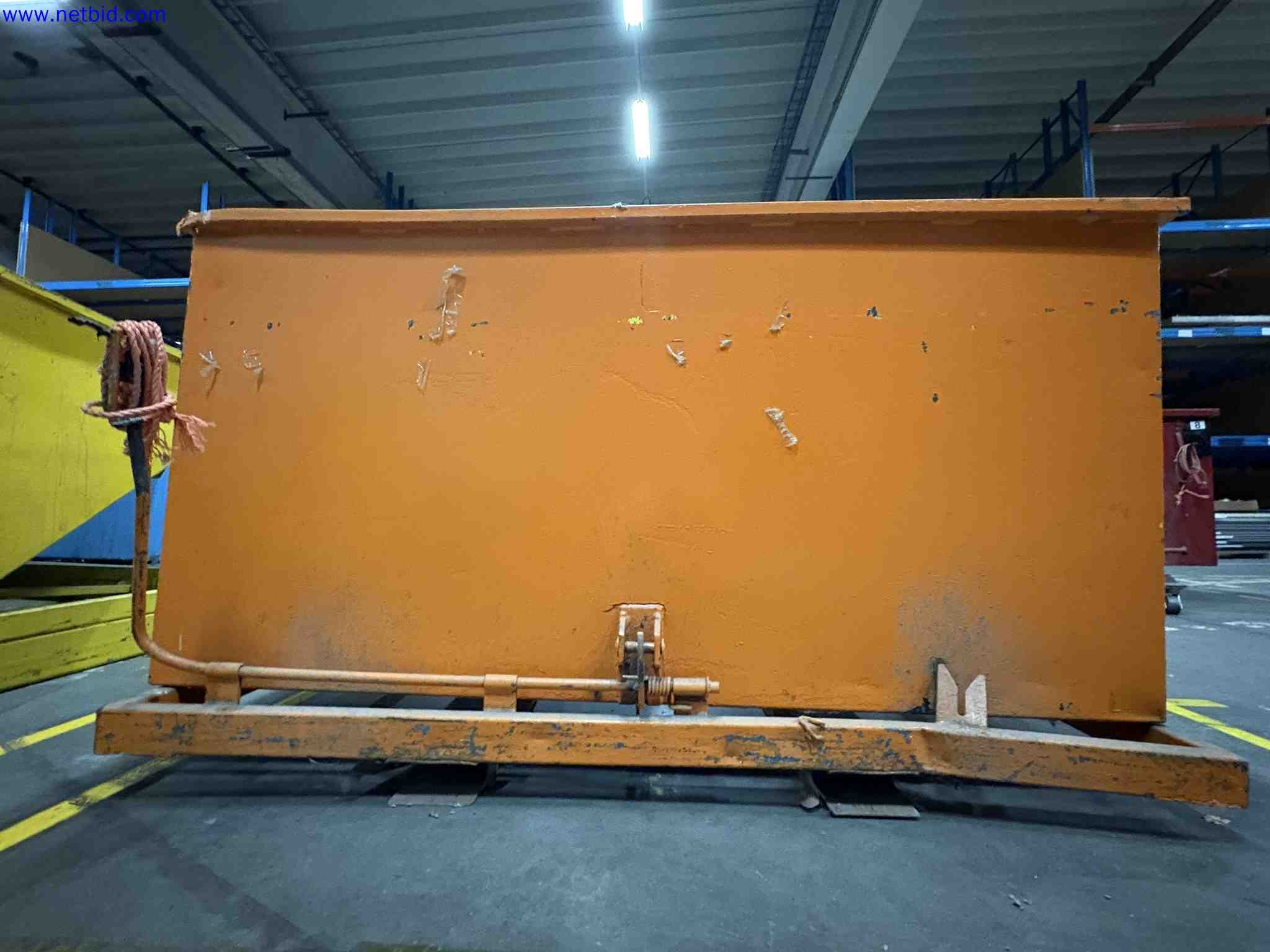 6 Fork-truck tipper skips – foto 9 – kavel bij NetBid, Sint Baafs Vijve