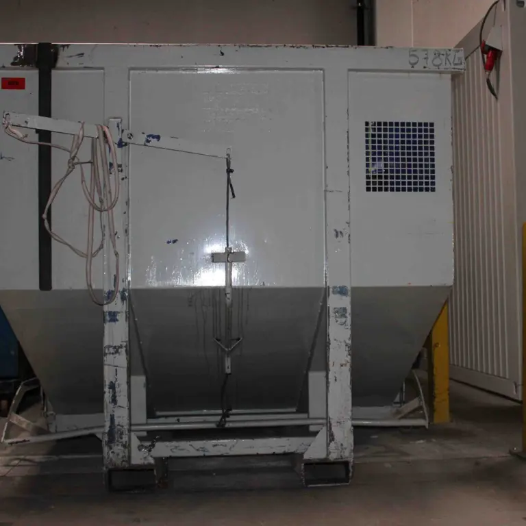 3 Forklift tipping skip bins