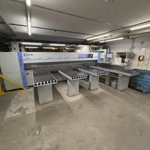 Horizontal panel dividing saw with pressure beam Holzma/Homag HPP 300/43/43 profiline