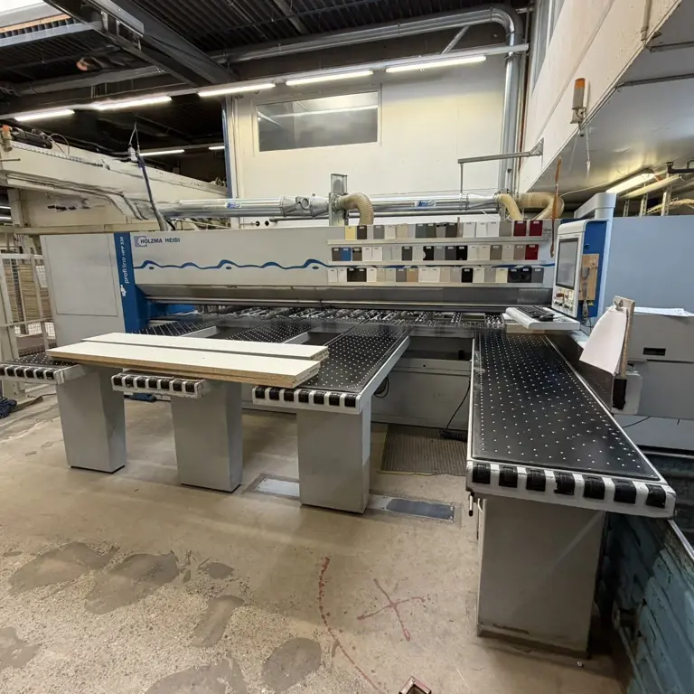 Horizontal panel dividing saw with panel storage Holzma/Homag Profi HPP 530/43/43