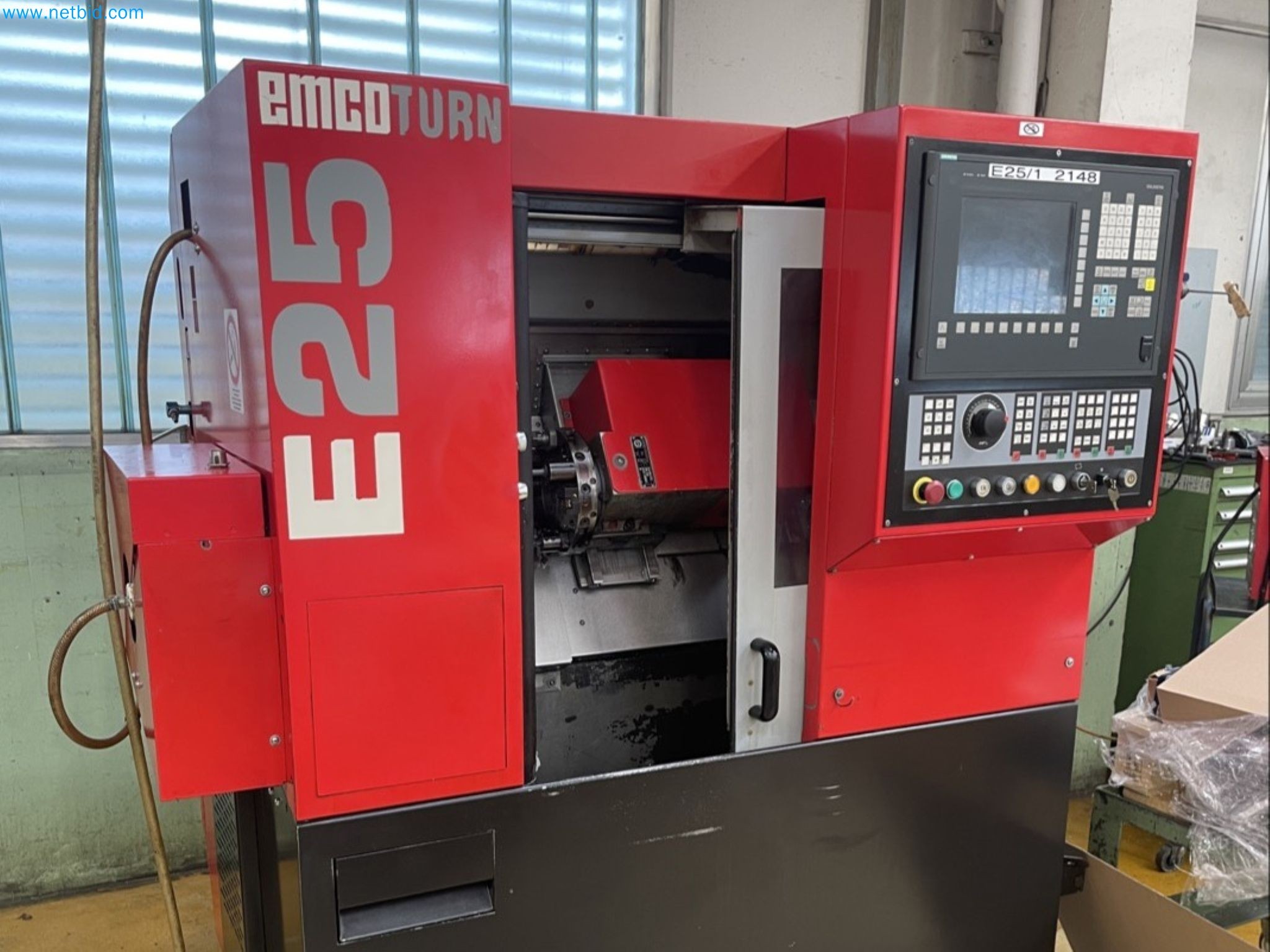 Well-maintained CNC lathe-1