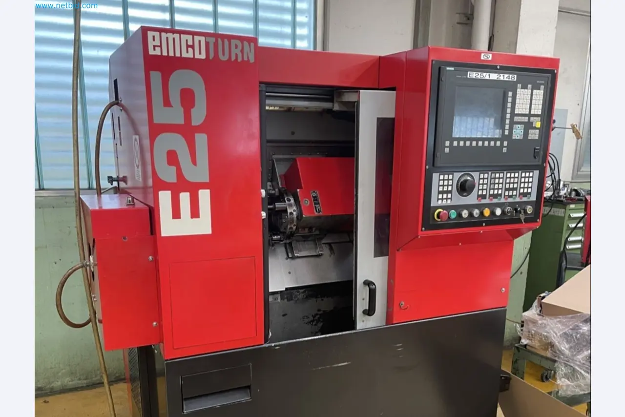 Well-maintained CNC lathe-1