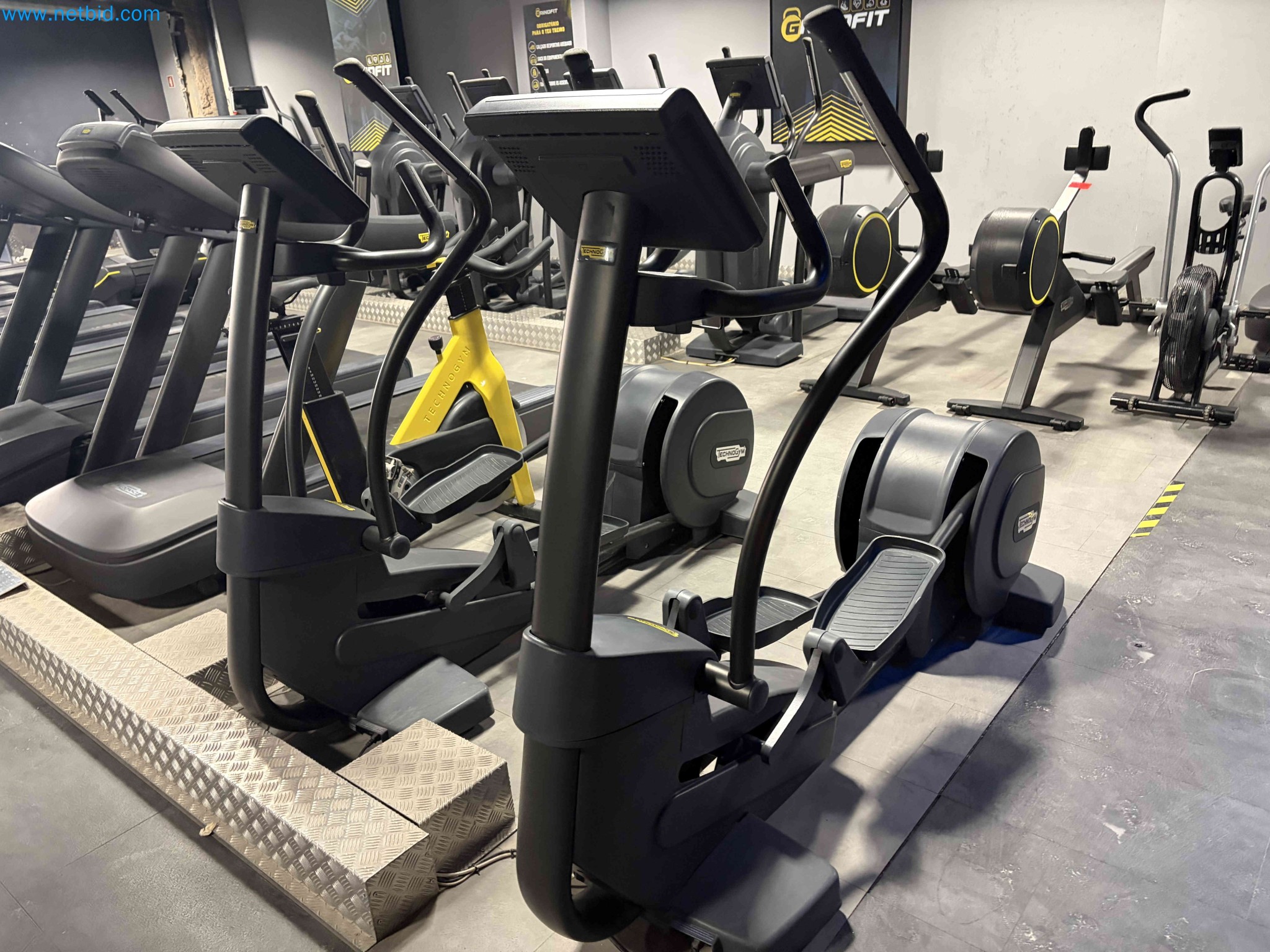 Auction of Used Technogym Gym Equipment – Professional Fitness Machines-9