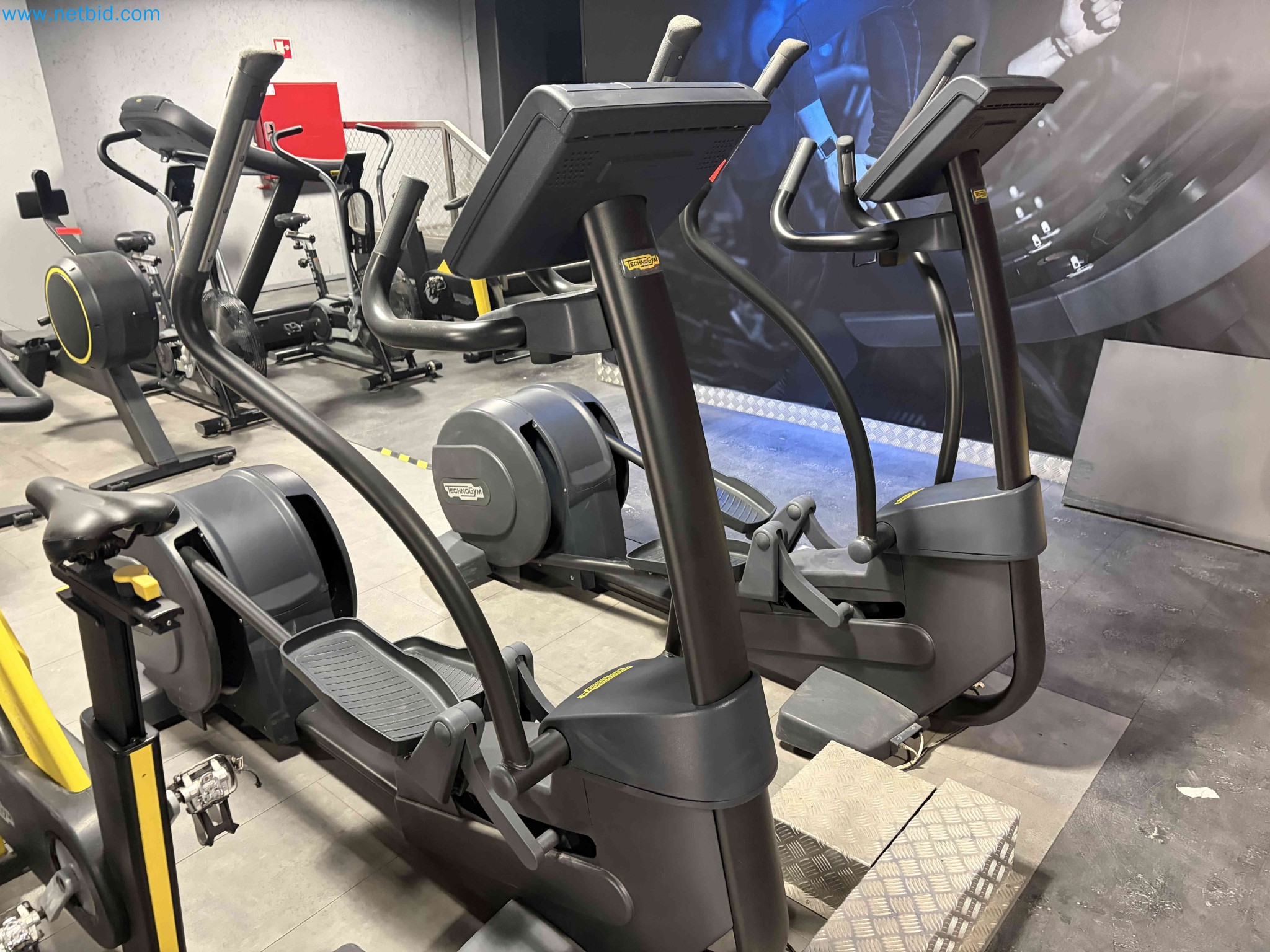 Auction of Used Technogym Gym Equipment – Professional Fitness Machines-11