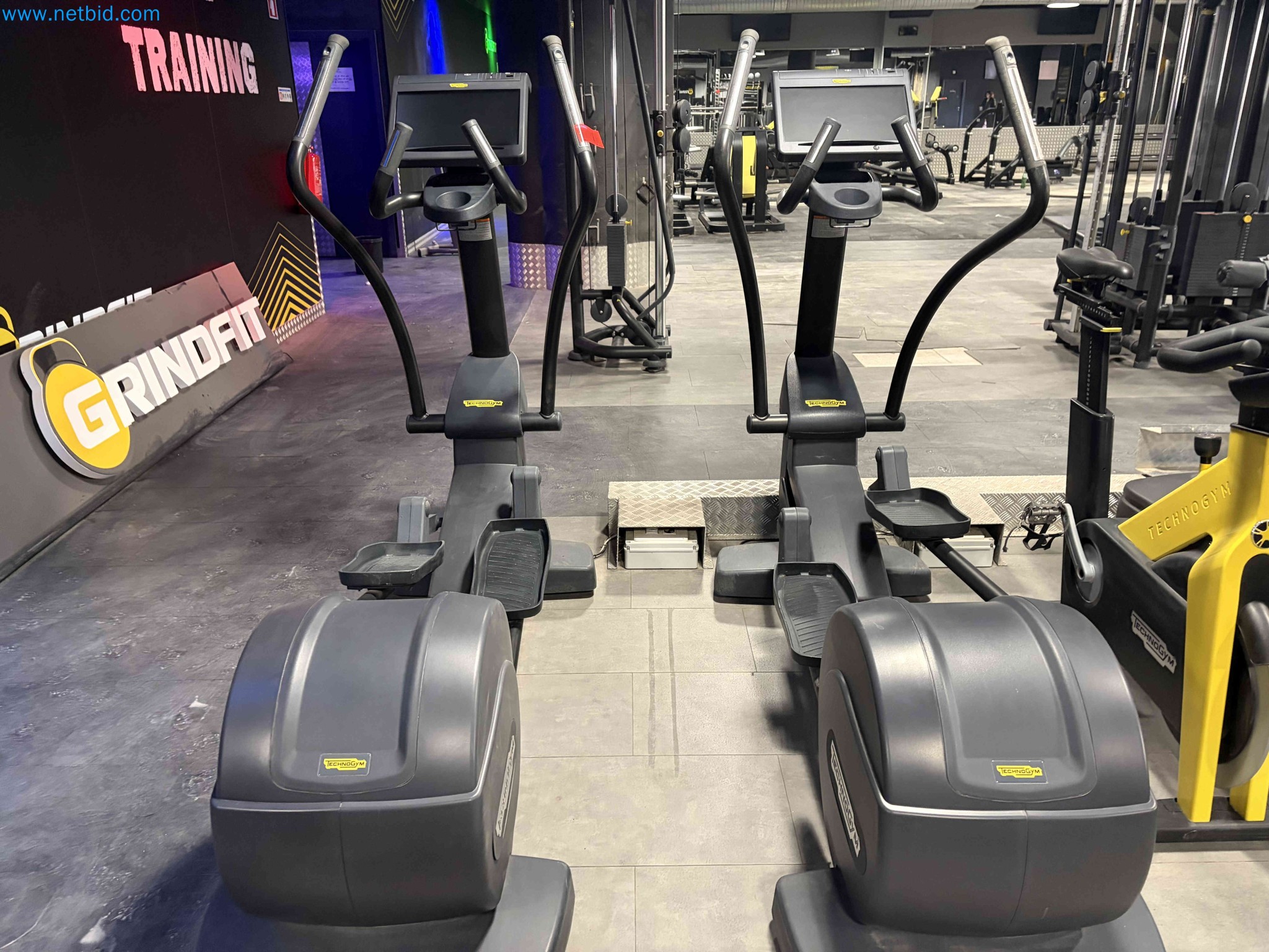 Auction of Used Technogym Gym Equipment – Professional Fitness Machines-13