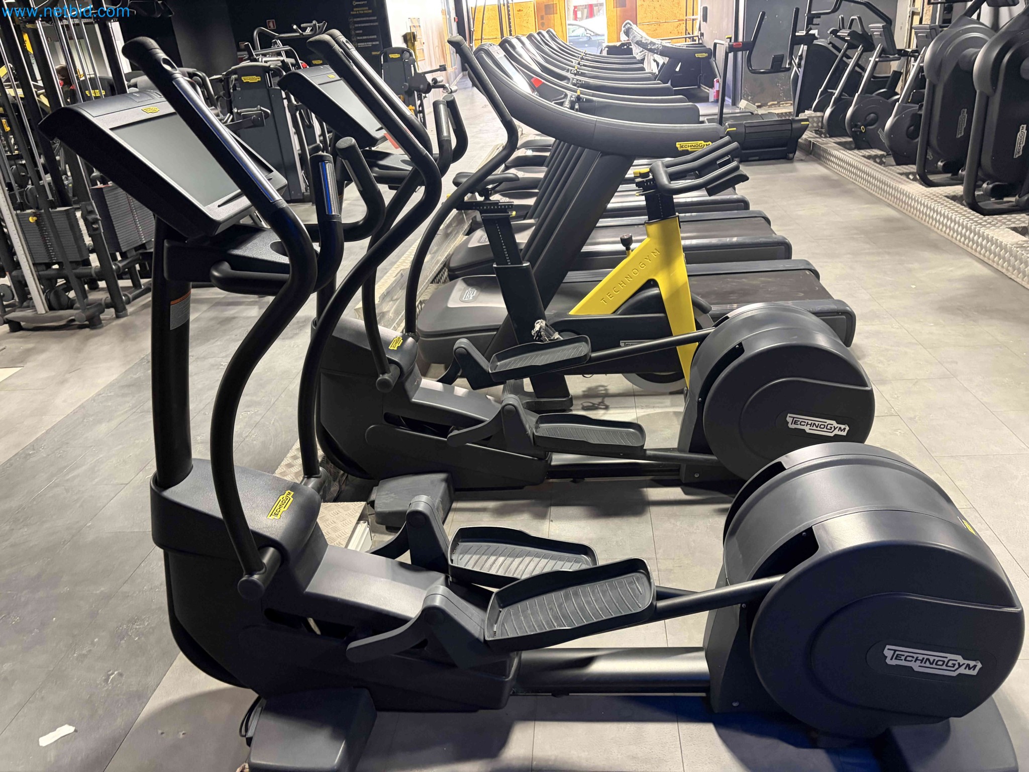 Auction of Used Technogym Gym Equipment – Professional Fitness Machines-8