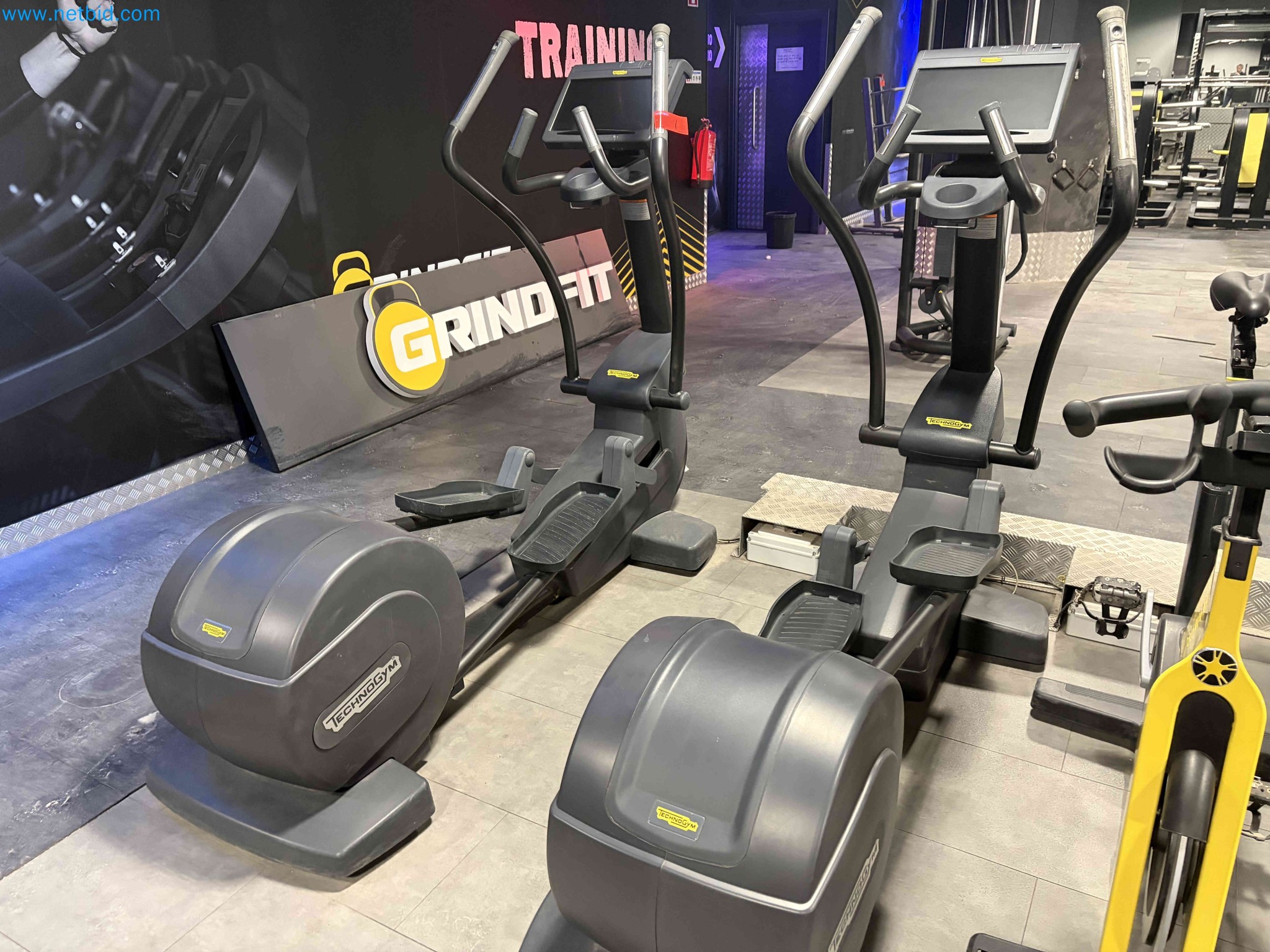 Auction of Used Technogym Gym Equipment – Professional Fitness Machines-8