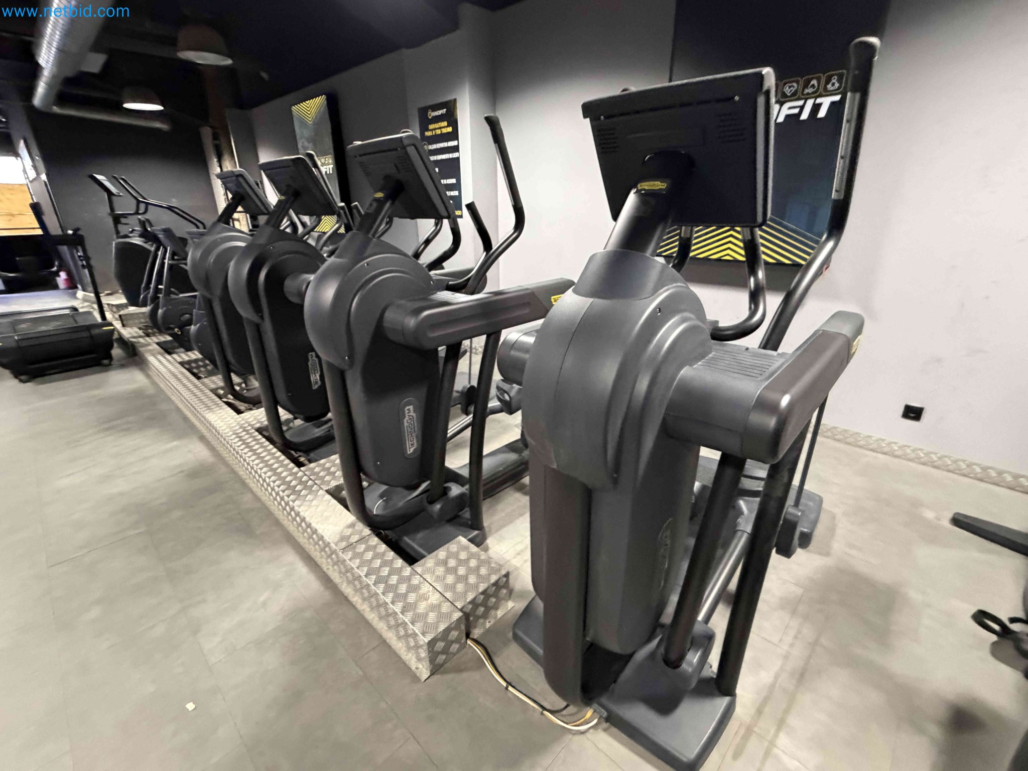 Auction of Used Technogym Gym Equipment – Professional Fitness Machines-2