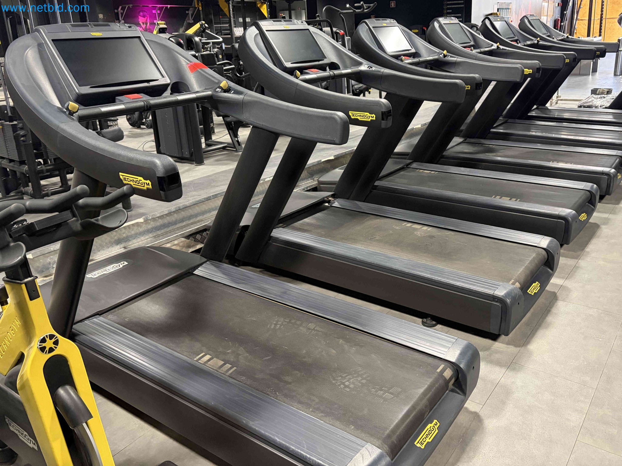 Auction of Used Technogym Gym Equipment – Professional Fitness Machines-16