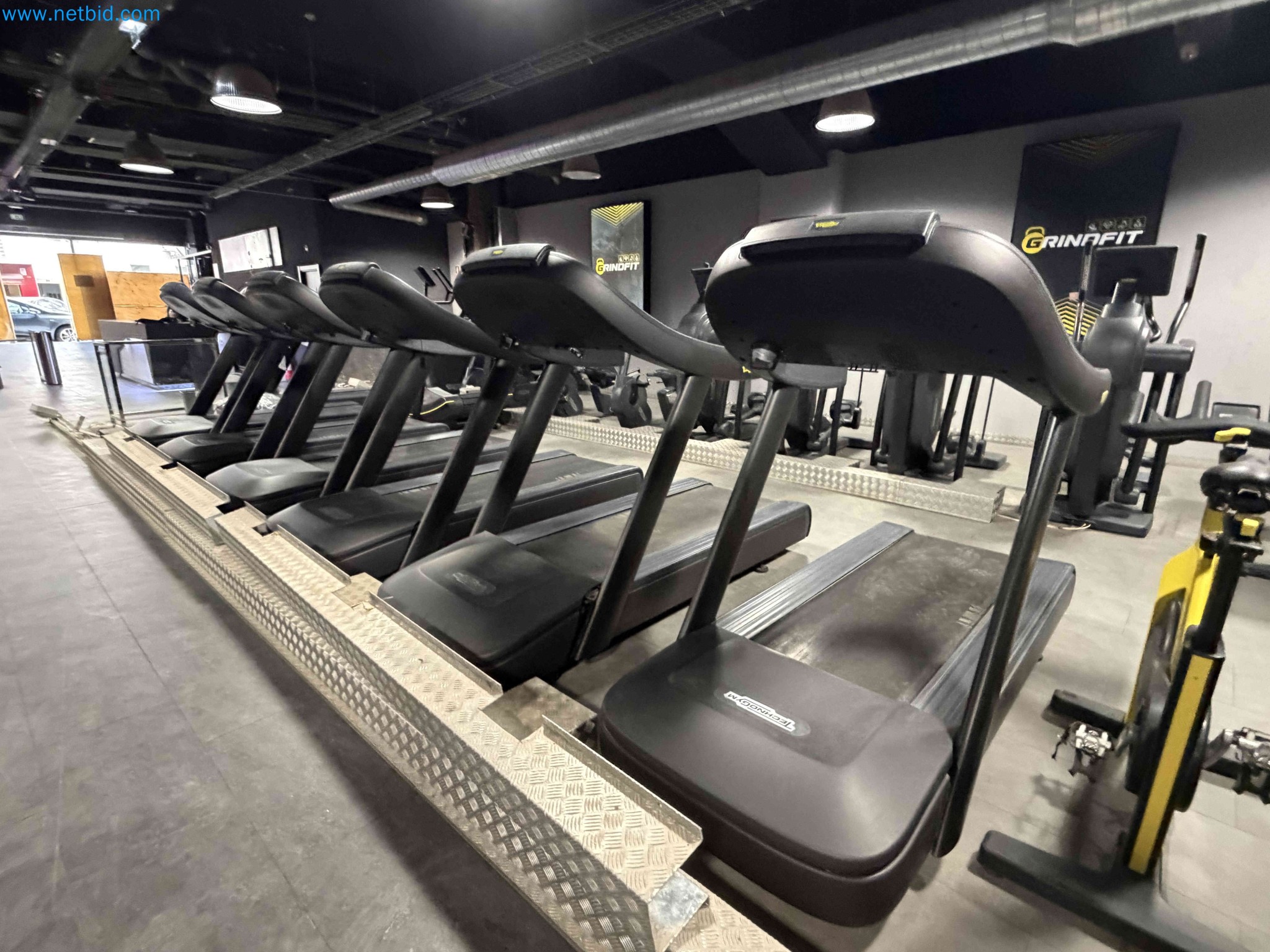 Auction of Used Technogym Gym Equipment – Professional Fitness Machines-4