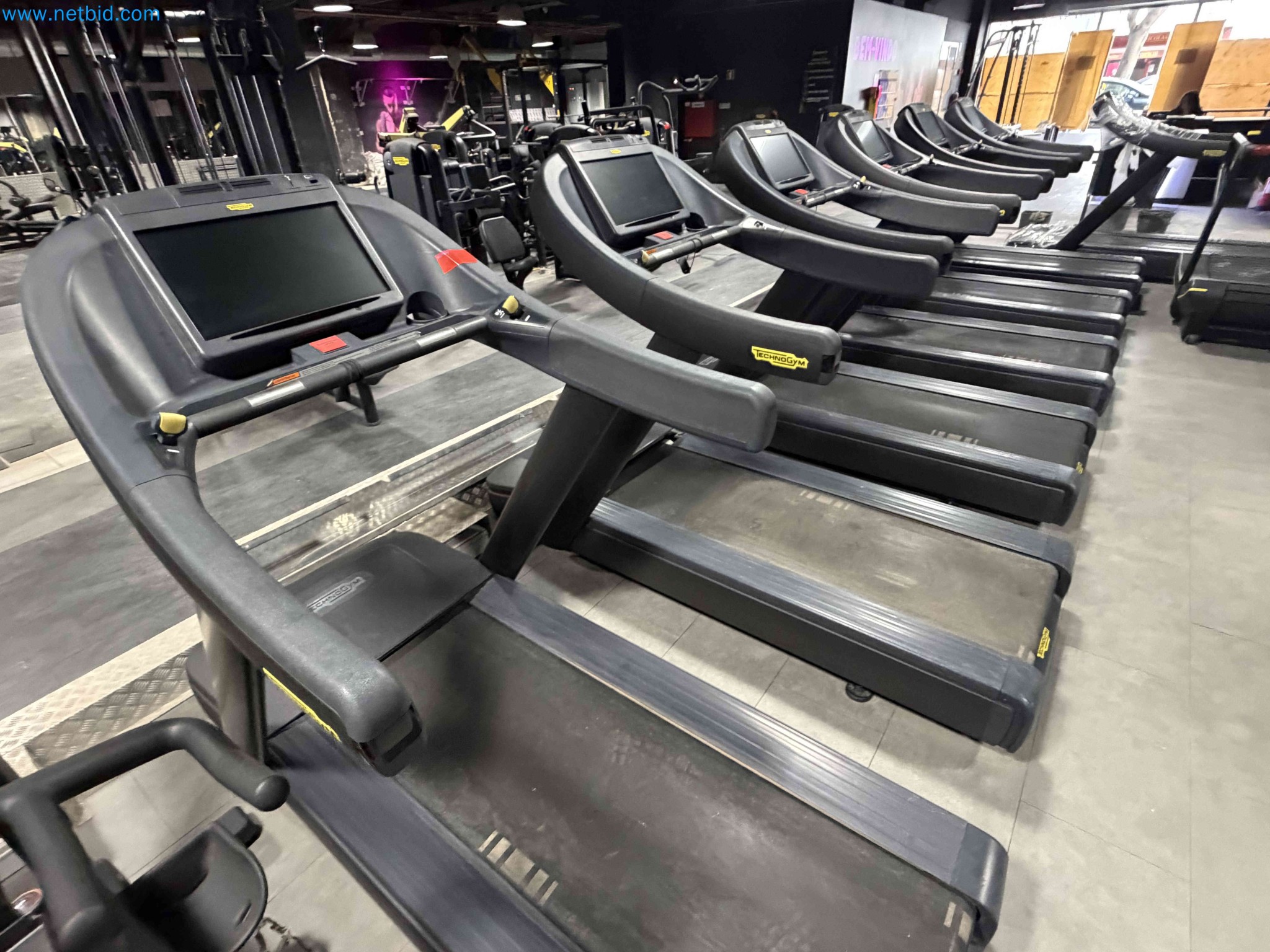 Auction of Used Technogym Gym Equipment – Professional Fitness Machines-8