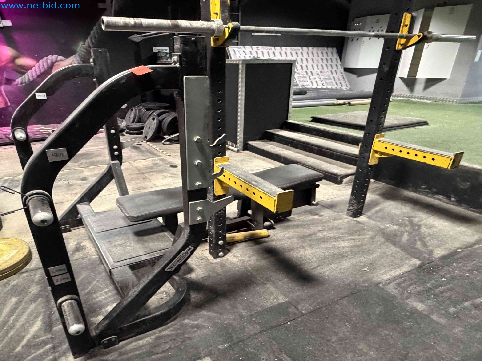 Auction of Used Technogym Gym Equipment – Professional Fitness Machines-2