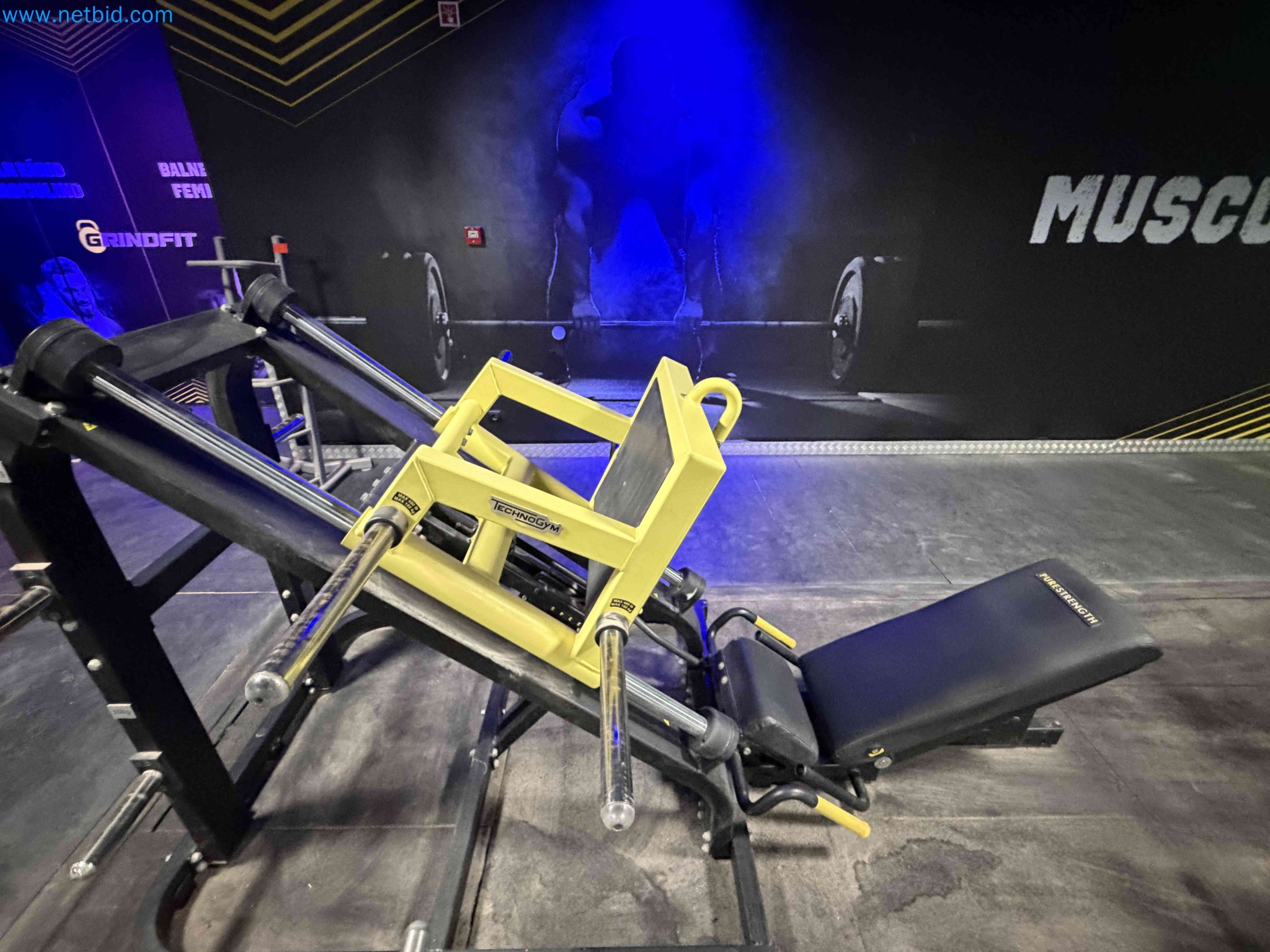 Auction of Used Technogym Gym Equipment – Professional Fitness Machines-1