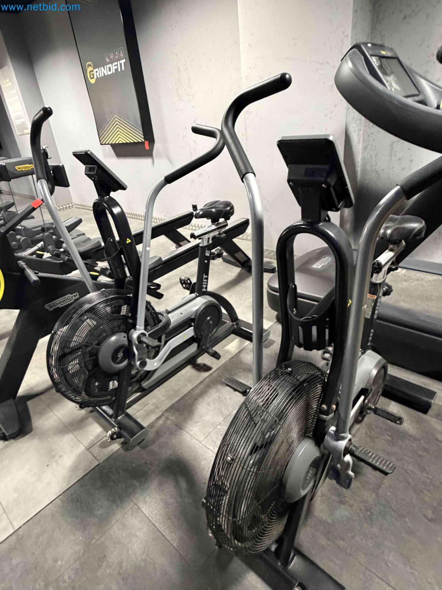 Auction of Used Technogym Gym Equipment – Professional Fitness Machines-1