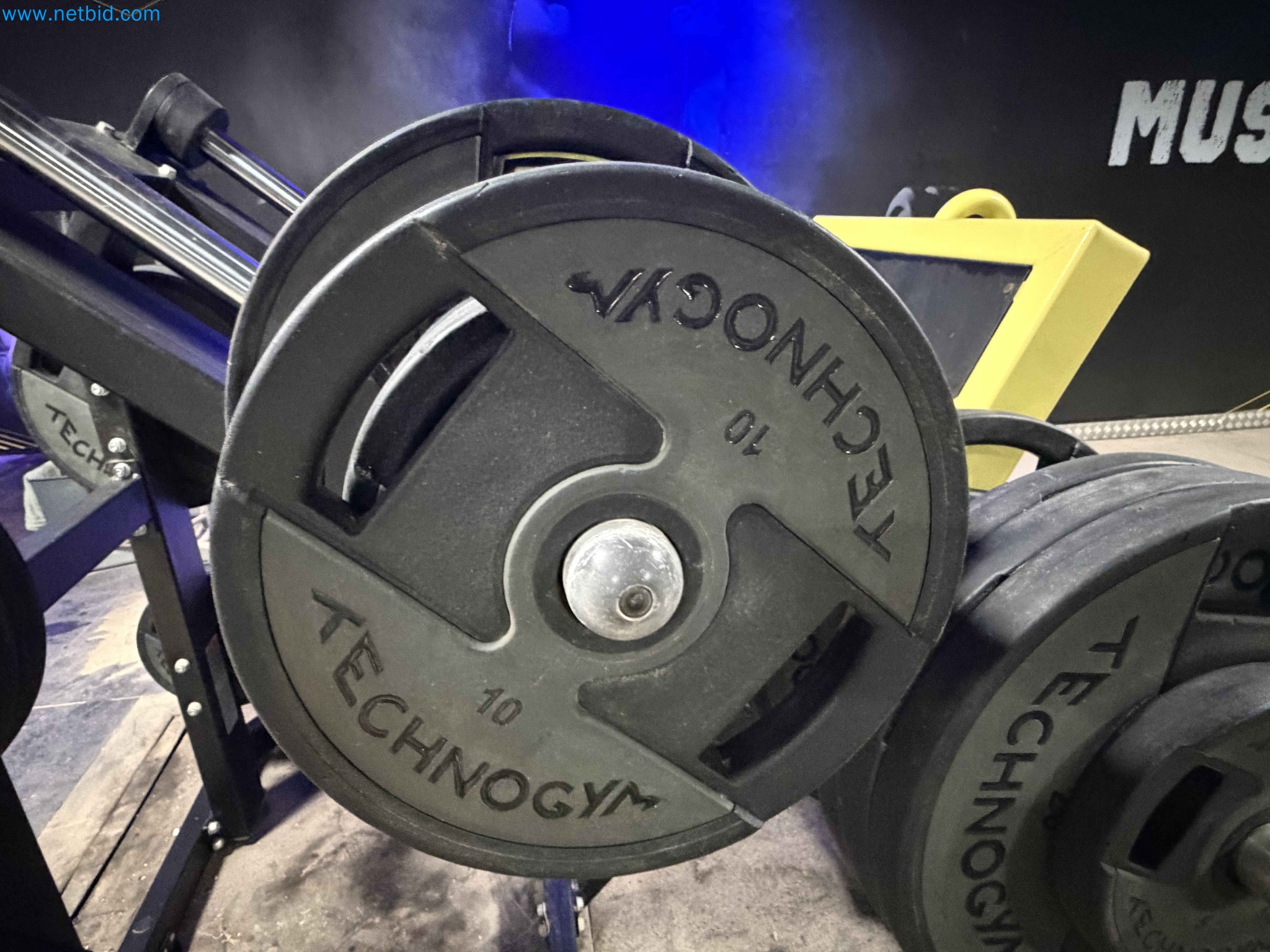 Auction of Used Technogym Gym Equipment – Professional Fitness Machines-1