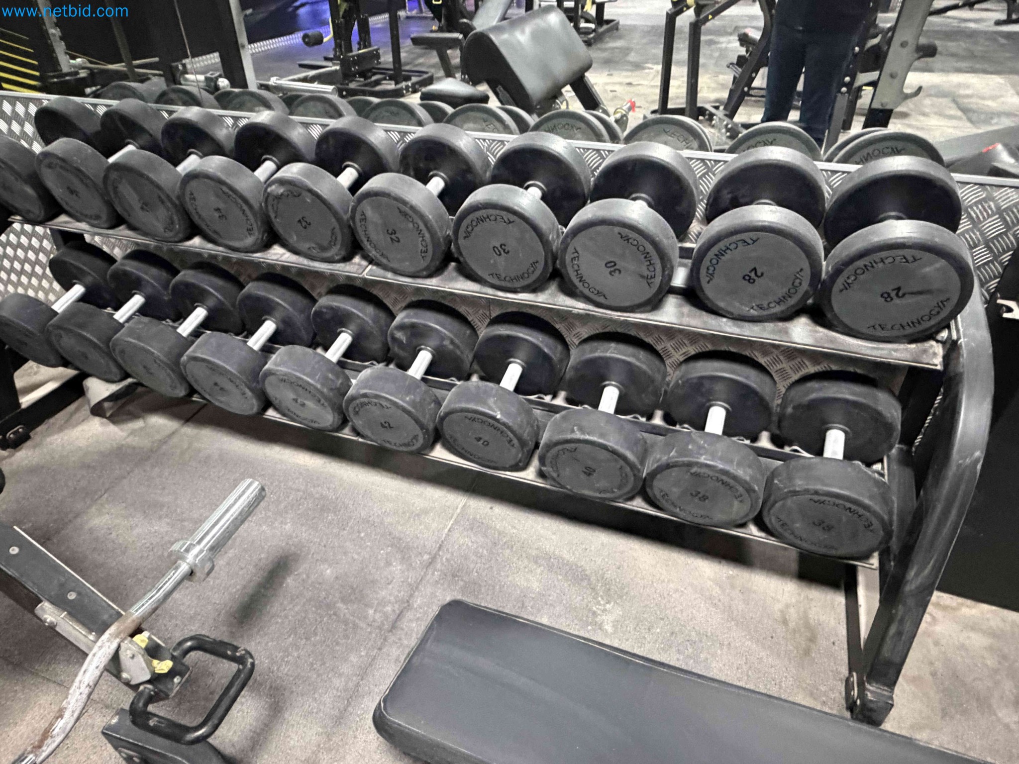 Auction of Used Technogym Gym Equipment – Professional Fitness Machines-12