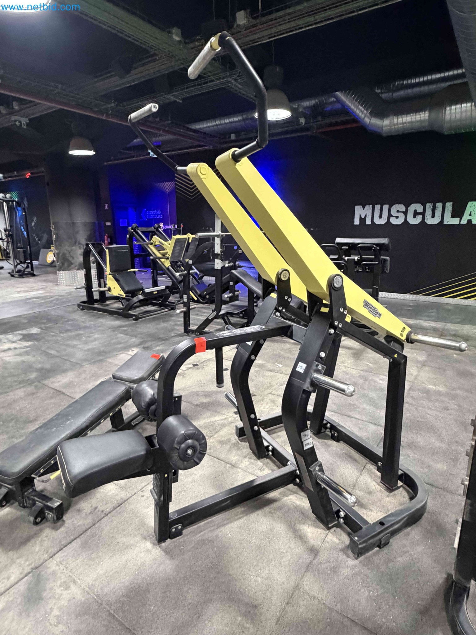 Auction of Used Technogym Gym Equipment – Professional Fitness Machines-7
