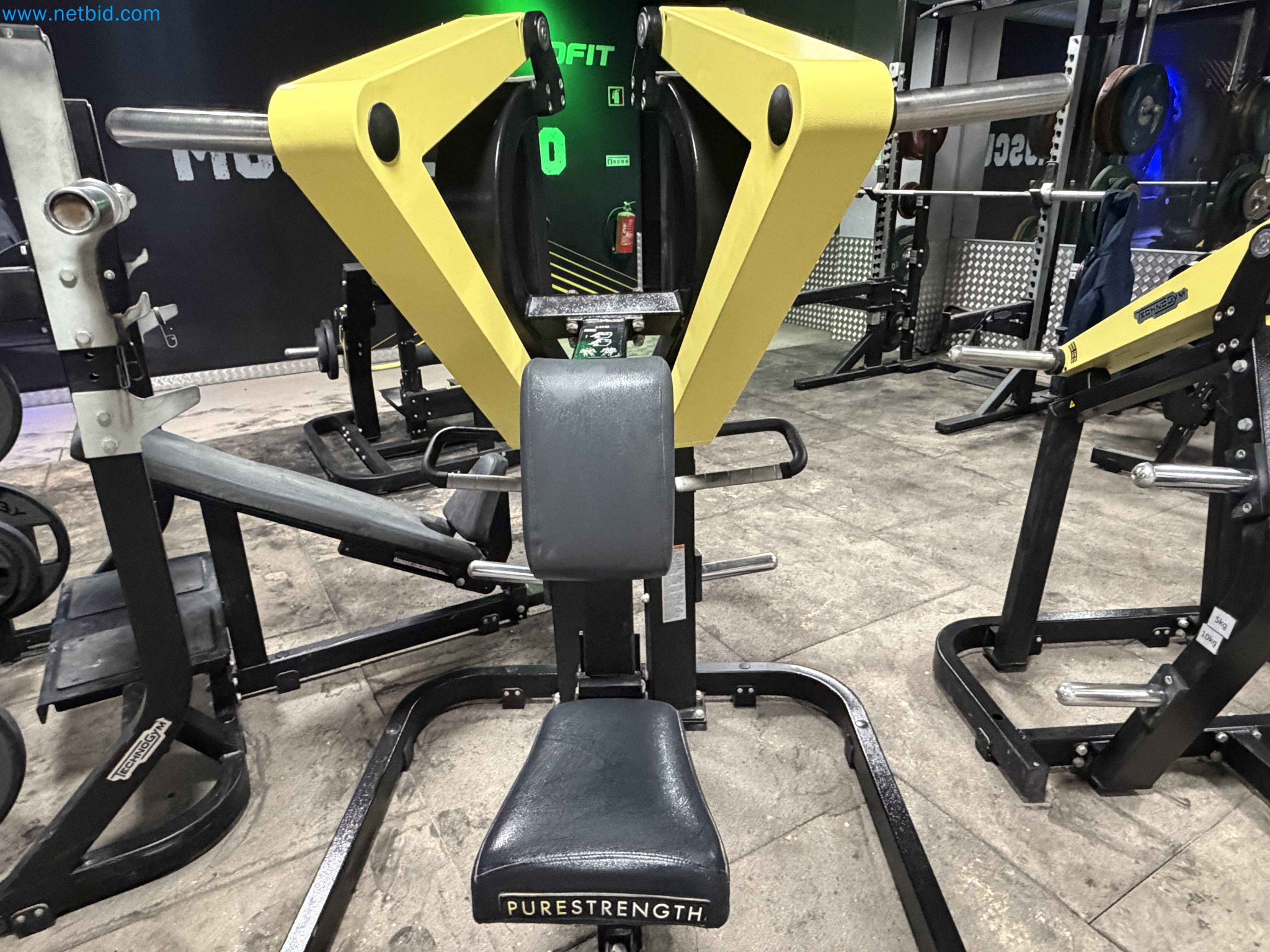 Auction of Used Technogym Gym Equipment – Professional Fitness Machines-1