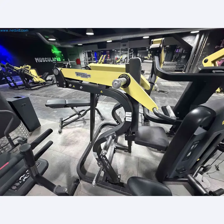 Auction of Used Technogym Gym Equipment – Professional Fitness Machines-1