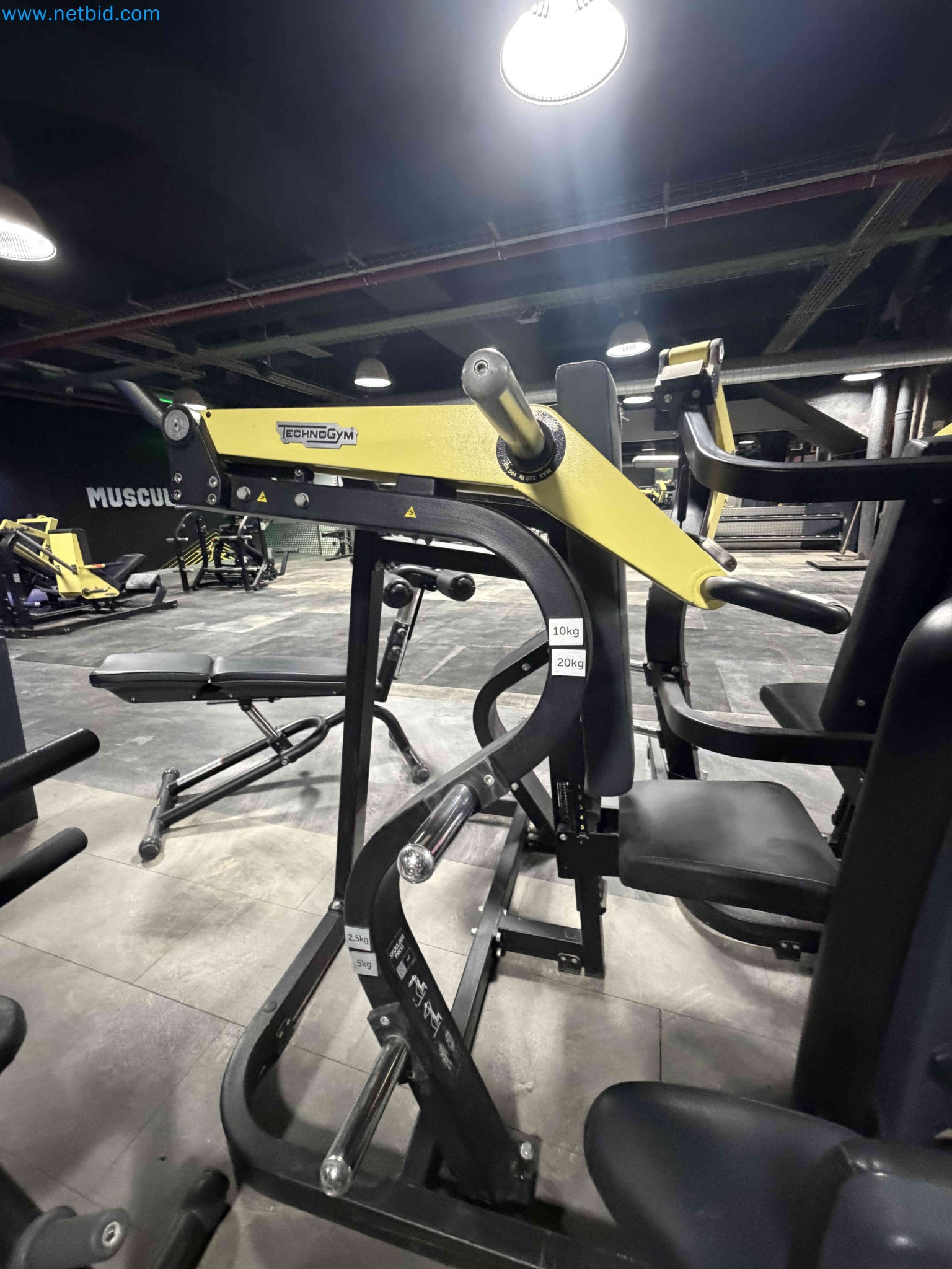Auction of Used Technogym Gym Equipment – Professional Fitness Machines-2