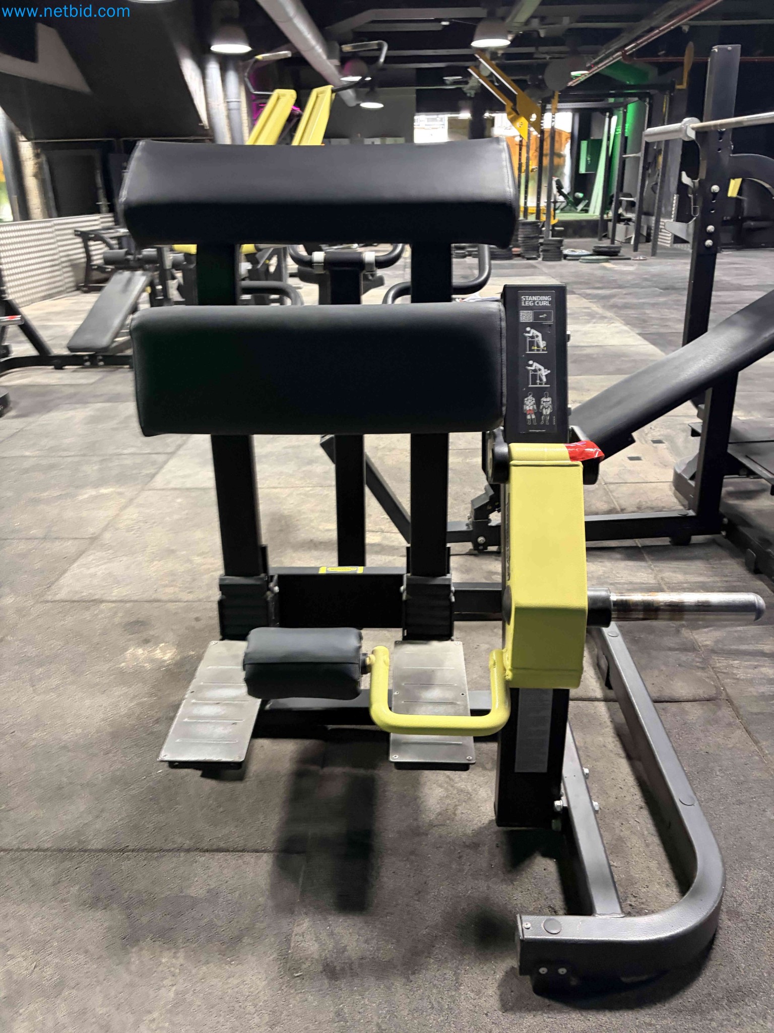 Auction of Used Technogym Gym Equipment – Professional Fitness Machines-1