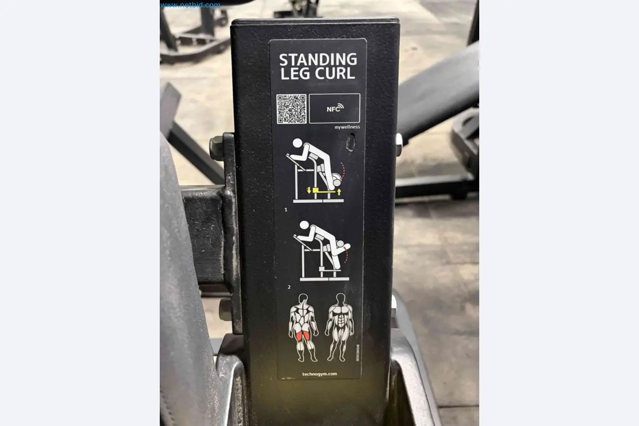 Leilão de Equipamentos de Ginásio Technogym Usados – Máquinas de Fitness Profissionais-3
