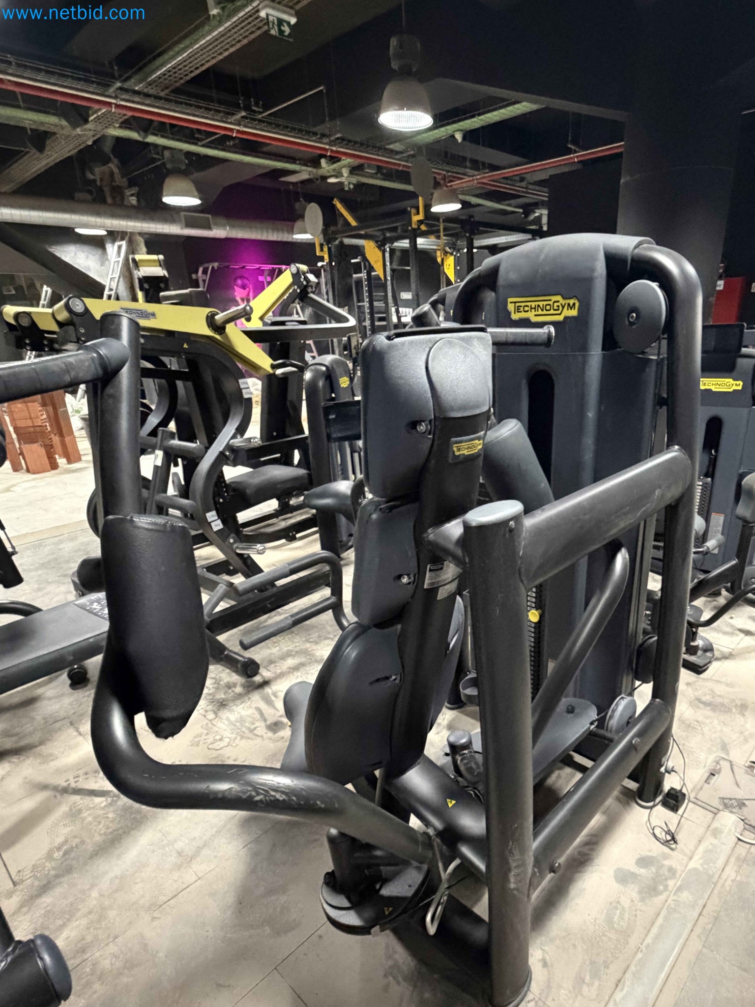 Auction of Used Technogym Gym Equipment – Professional Fitness Machines-12