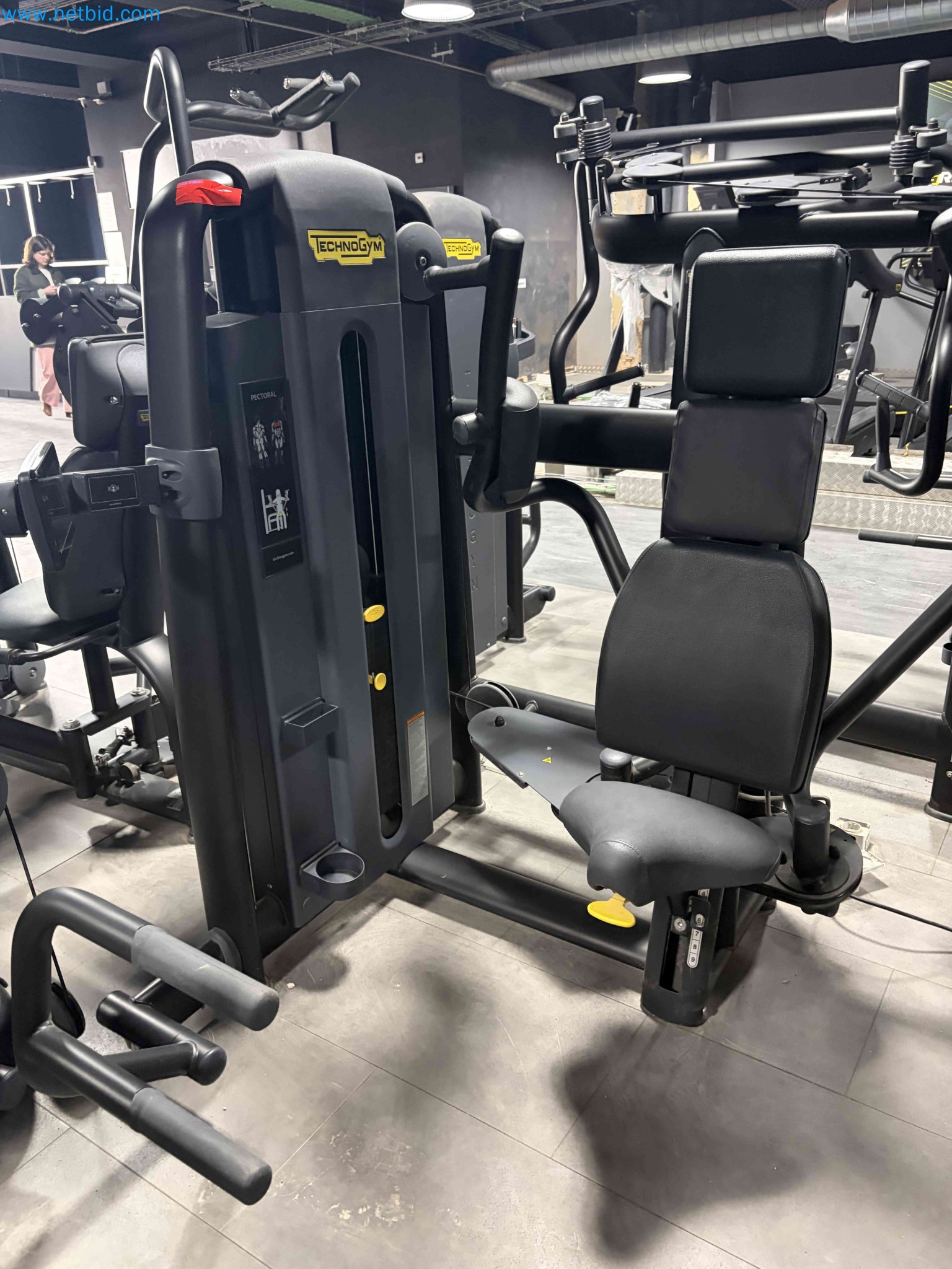 Auction of Used Technogym Gym Equipment – Professional Fitness Machines-1