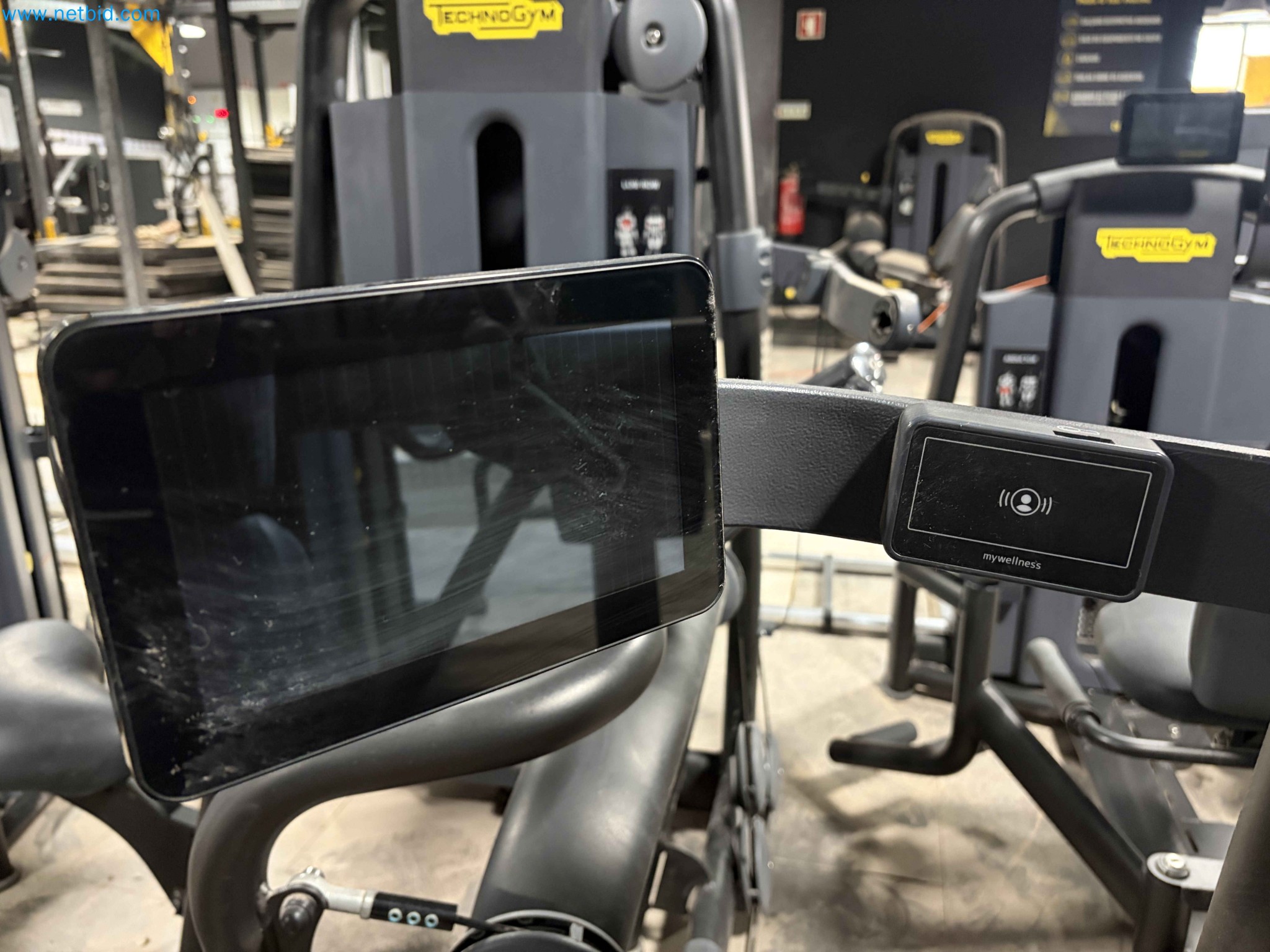 Auction of Used Technogym Gym Equipment – Professional Fitness Machines-9