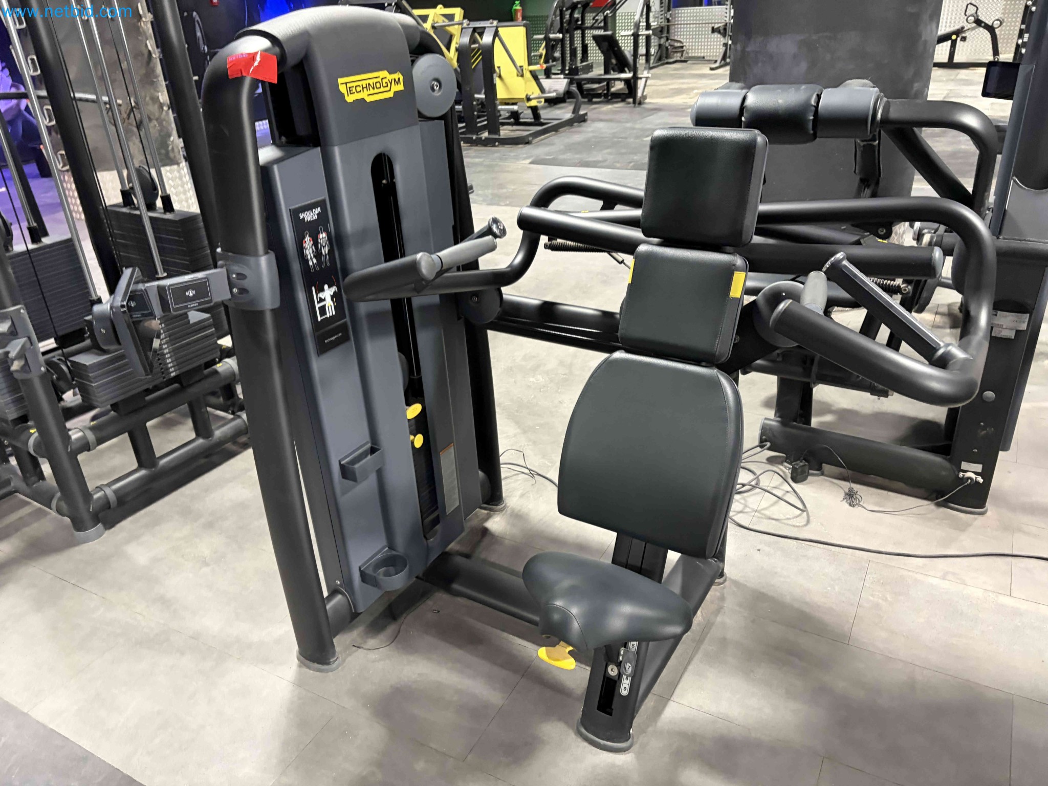 Auction of Used Technogym Gym Equipment – Professional Fitness Machines-1