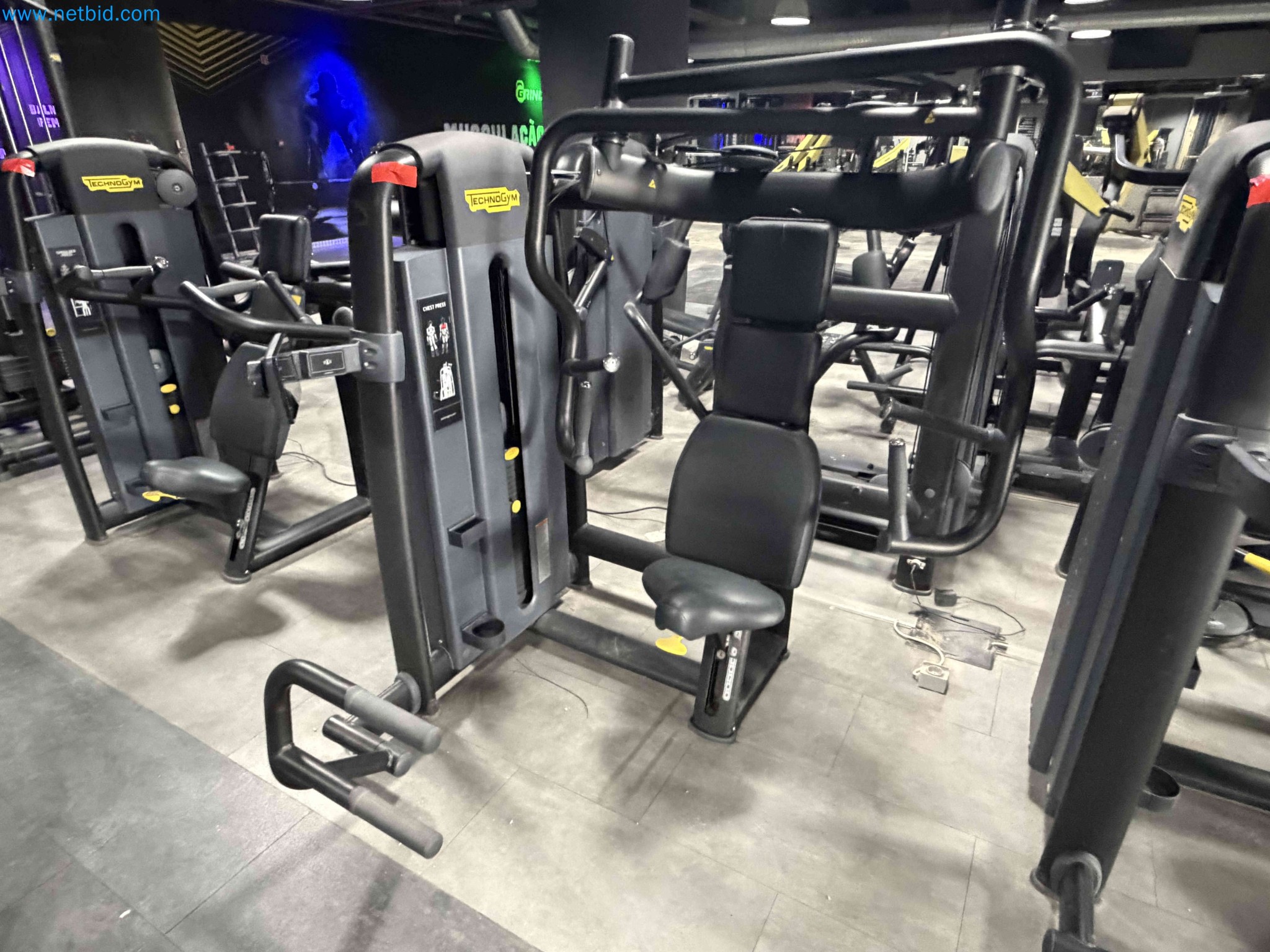 Auction of Used Technogym Gym Equipment – Professional Fitness Machines-1