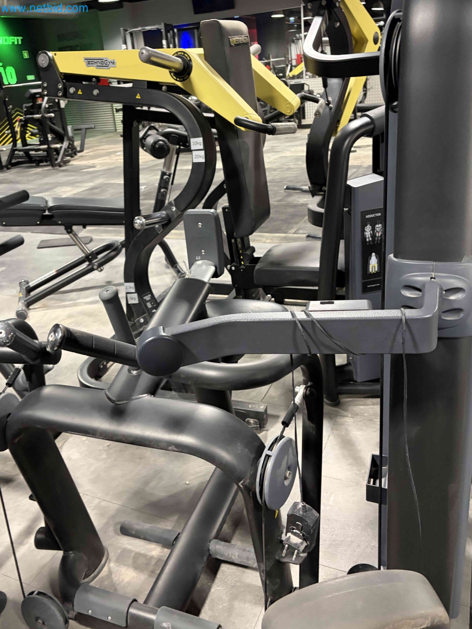 Auction of Used Technogym Gym Equipment – Professional Fitness Machines-12