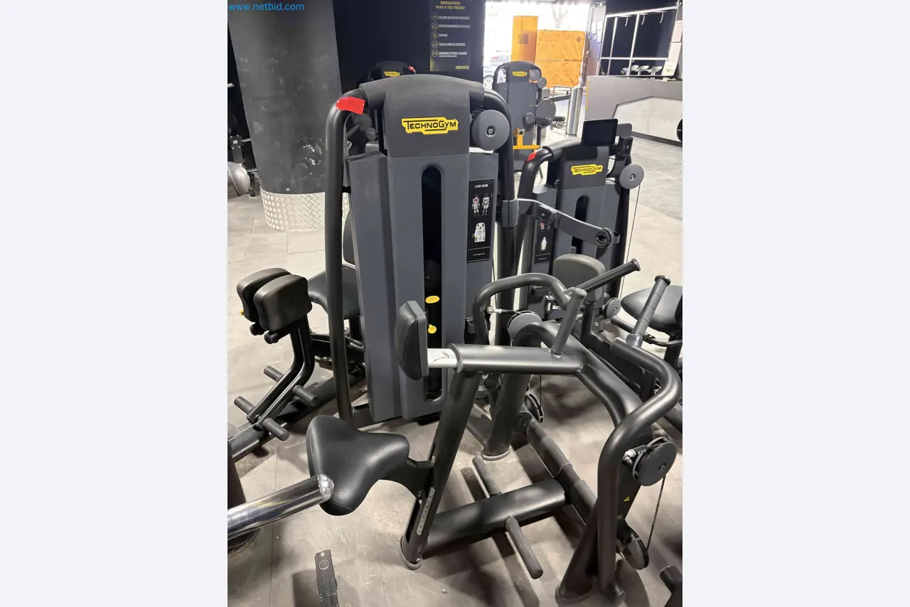 Leilão de Equipamentos de Ginásio Technogym Usados – Máquinas de Fitness Profissionais-1