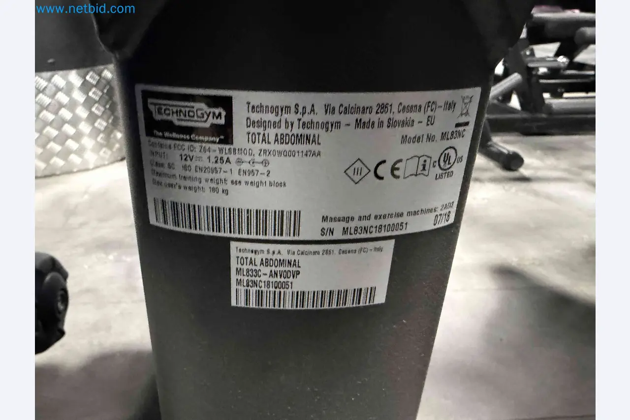 Aukcja używanego sprzętu fitness Technogym - Profesjonalny sprzęt fitness-10