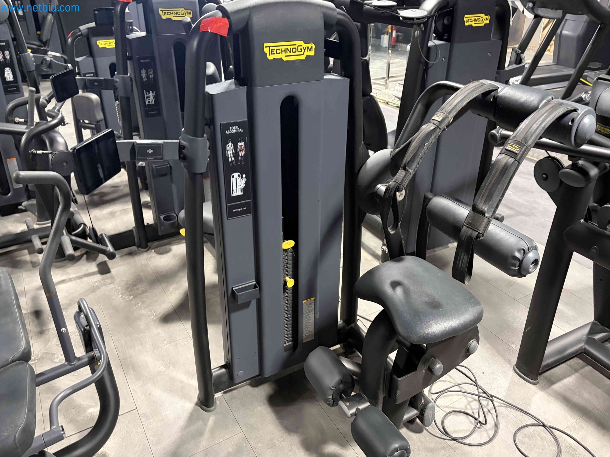 Auction of Used Technogym Gym Equipment – Professional Fitness Machines-1