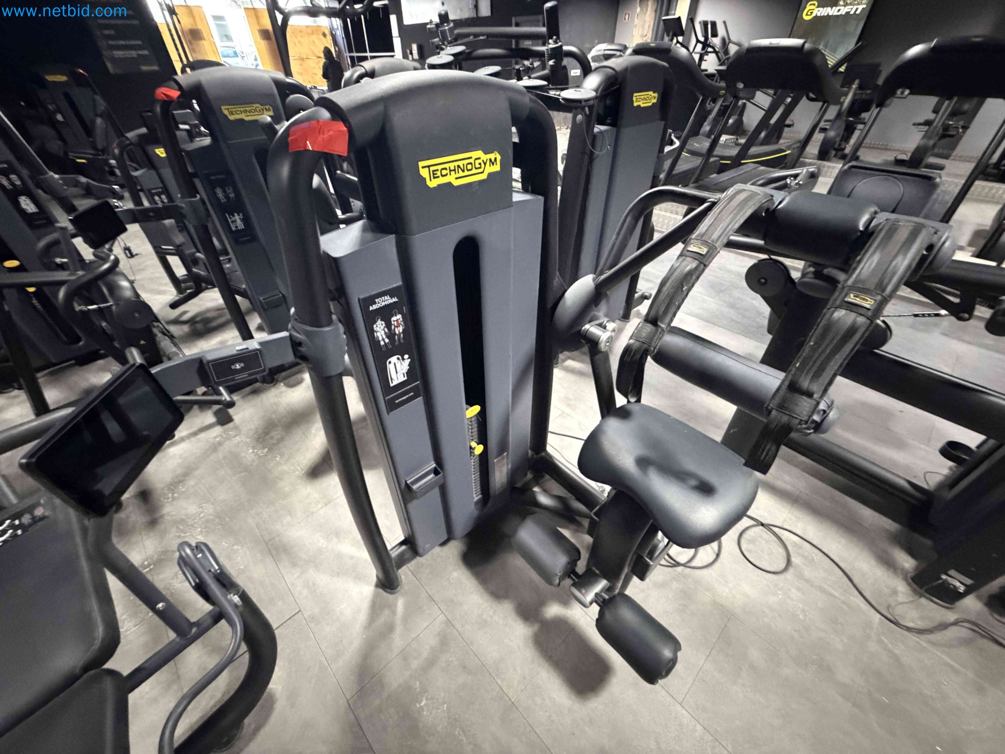 Auction of Used Technogym Gym Equipment – Professional Fitness Machines-4