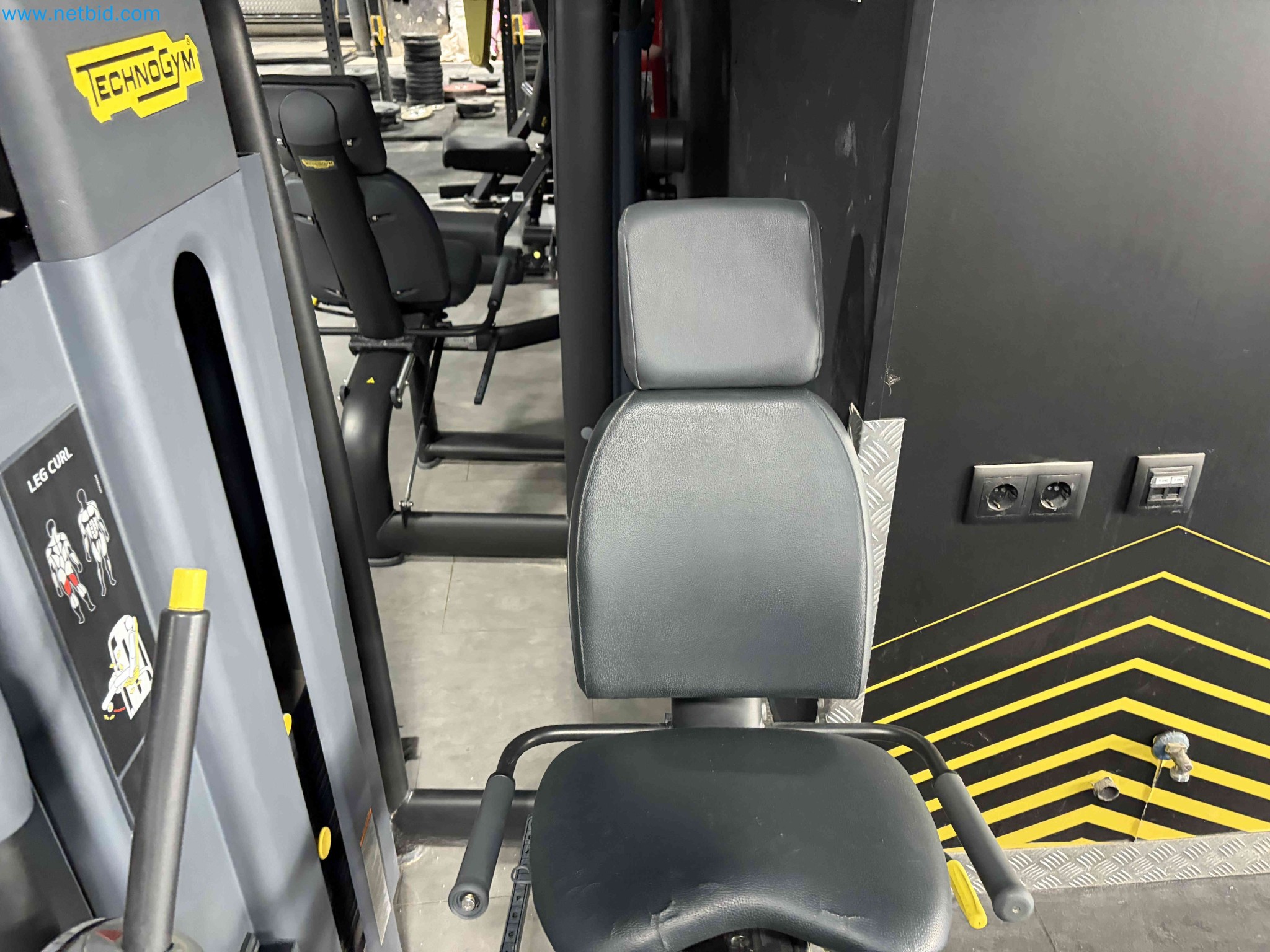Auction of Used Technogym Gym Equipment – Professional Fitness Machines-6