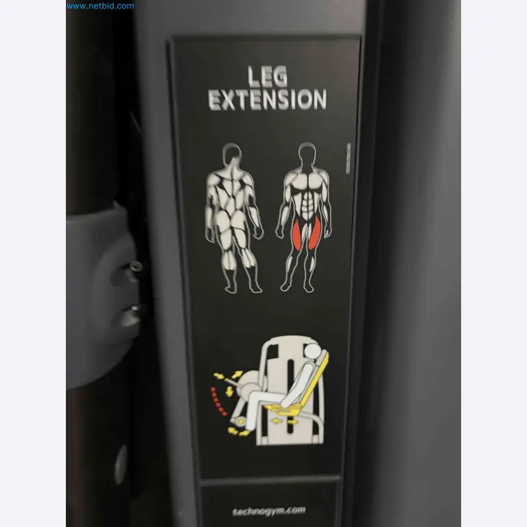 Leilão de Equipamentos de Ginásio Technogym Usados – Máquinas de Fitness Profissionais-4