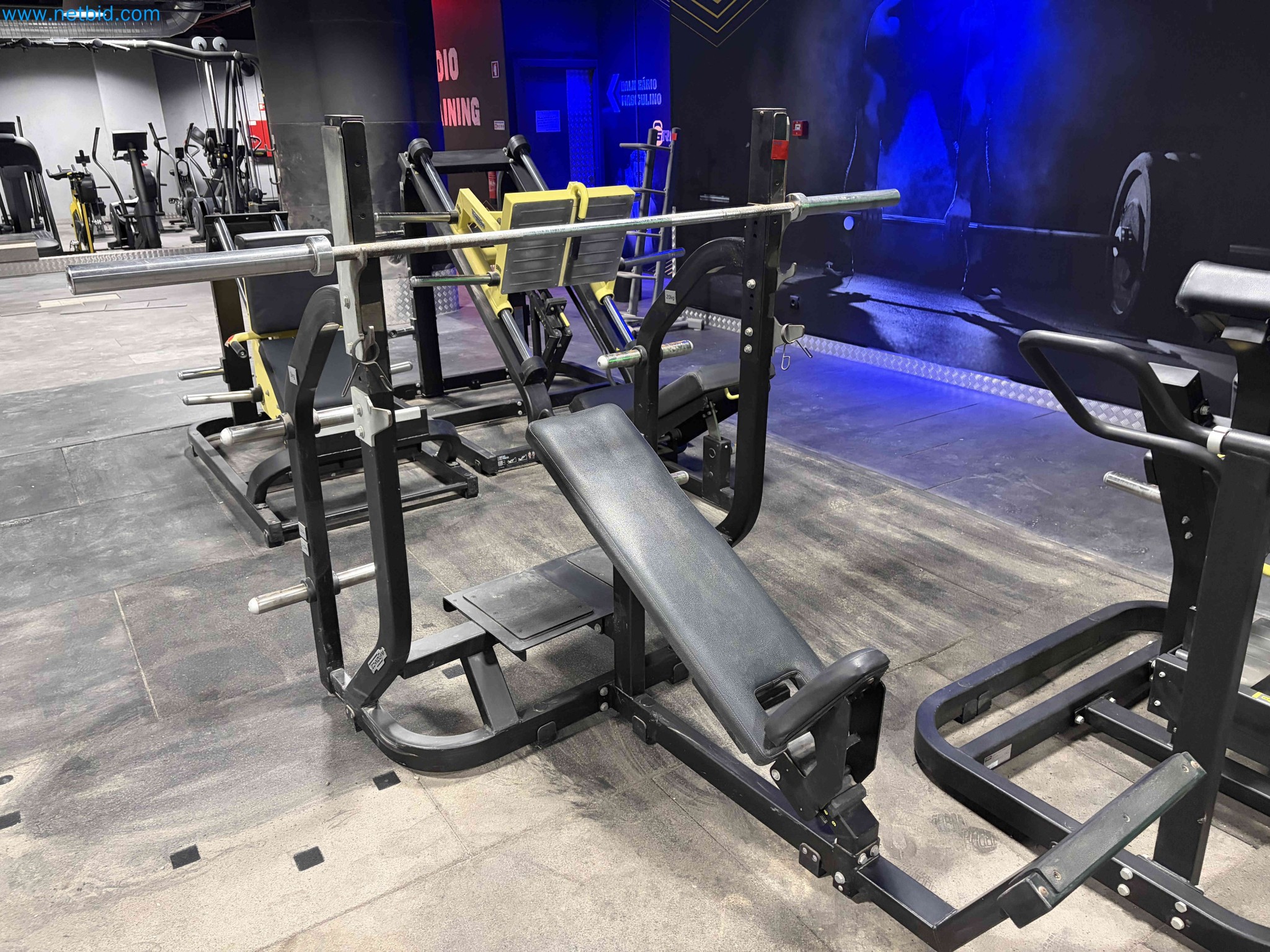 Auction of Used Technogym Gym Equipment – Professional Fitness Machines-1