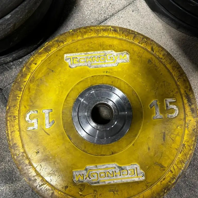 20 Olympic Training Plates TECHNOGYM BARBELL