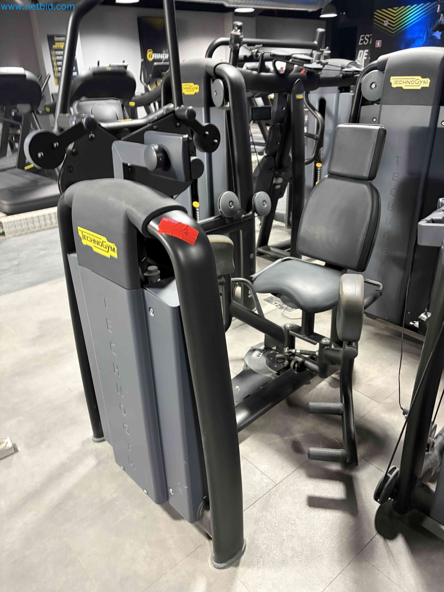 Auction of Used Technogym Gym Equipment – Professional Fitness Machines-13