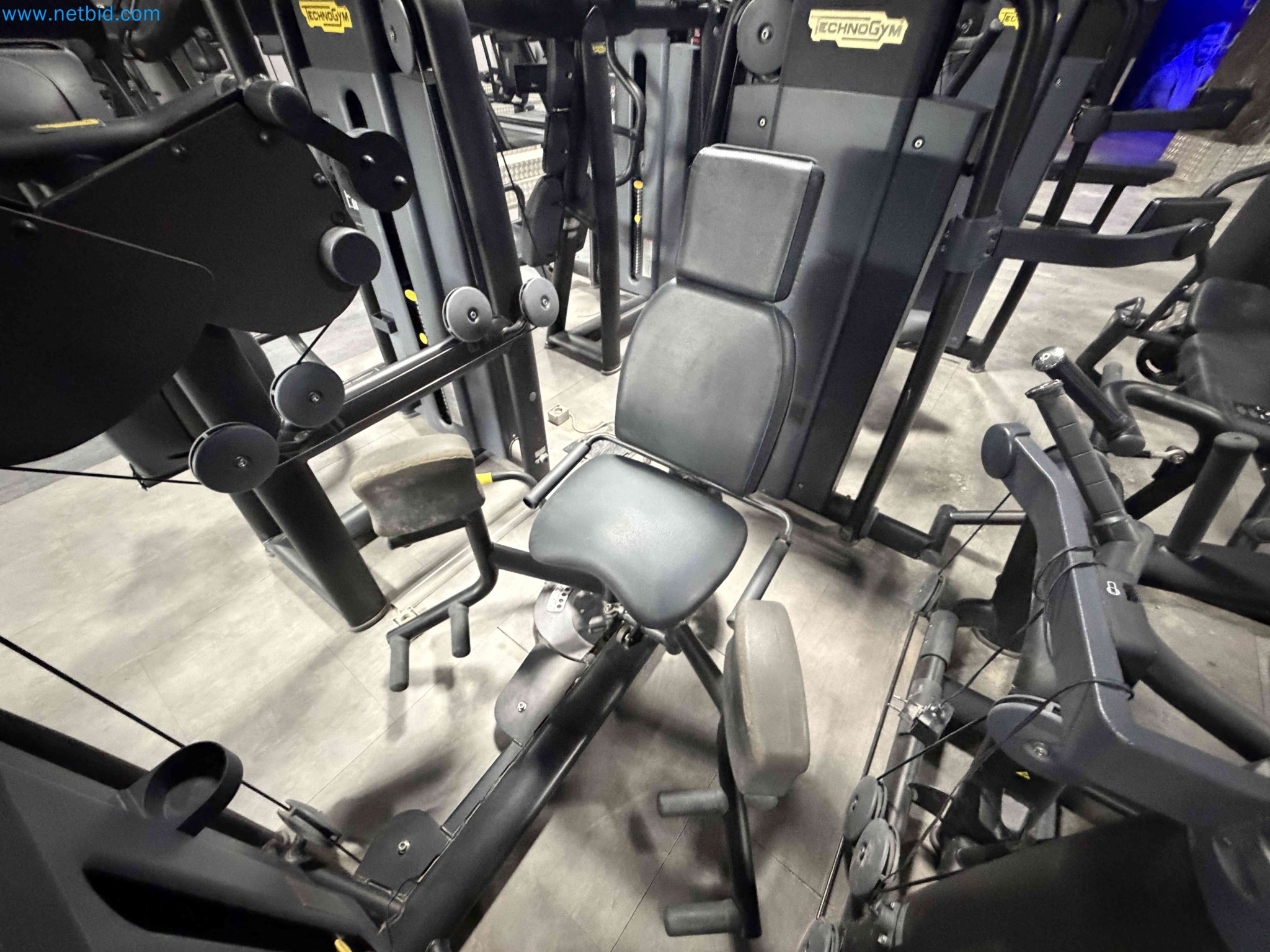 Auction of Used Technogym Gym Equipment – Professional Fitness Machines-4