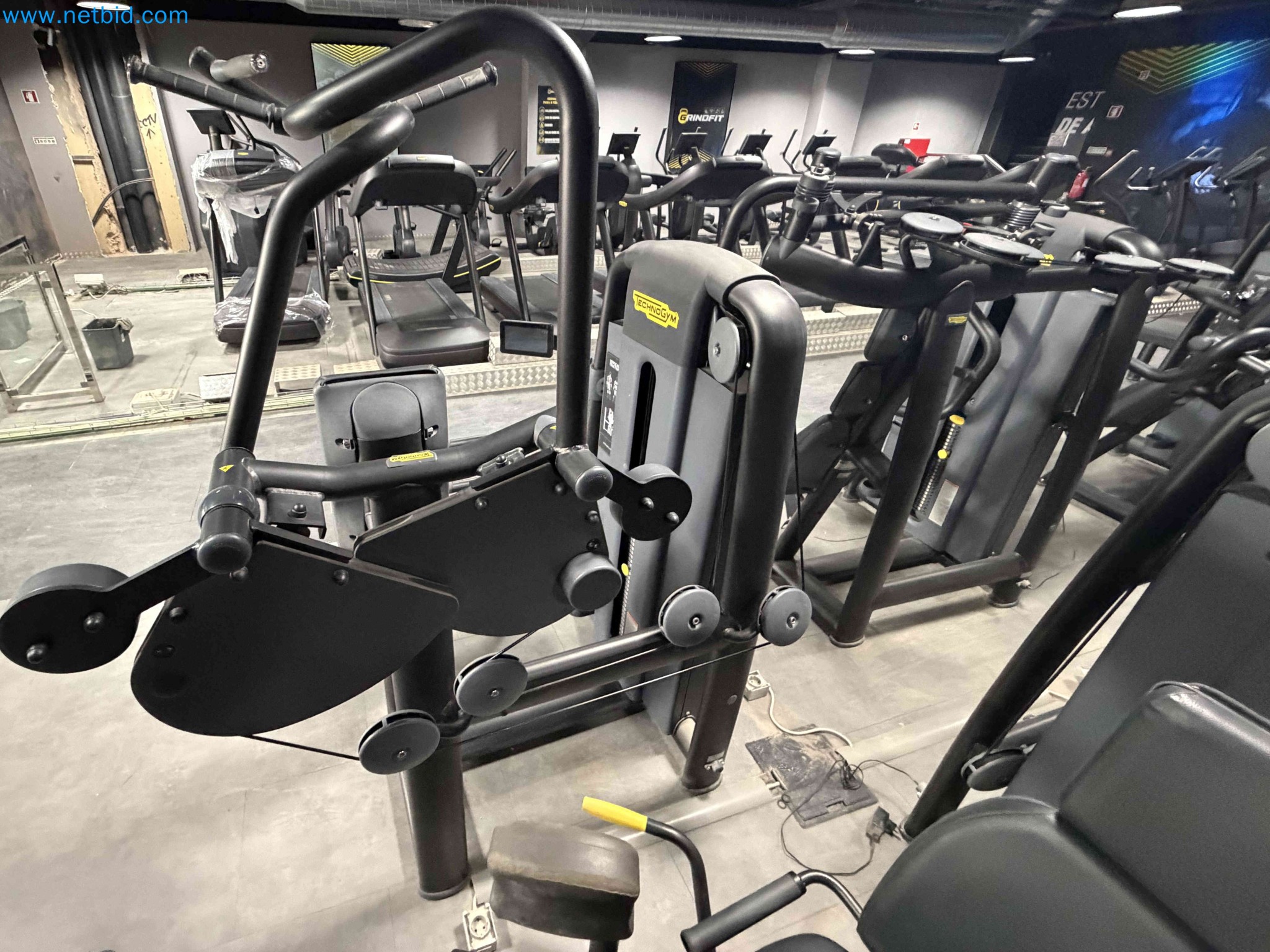 Auction of Used Technogym Gym Equipment – Professional Fitness Machines-13