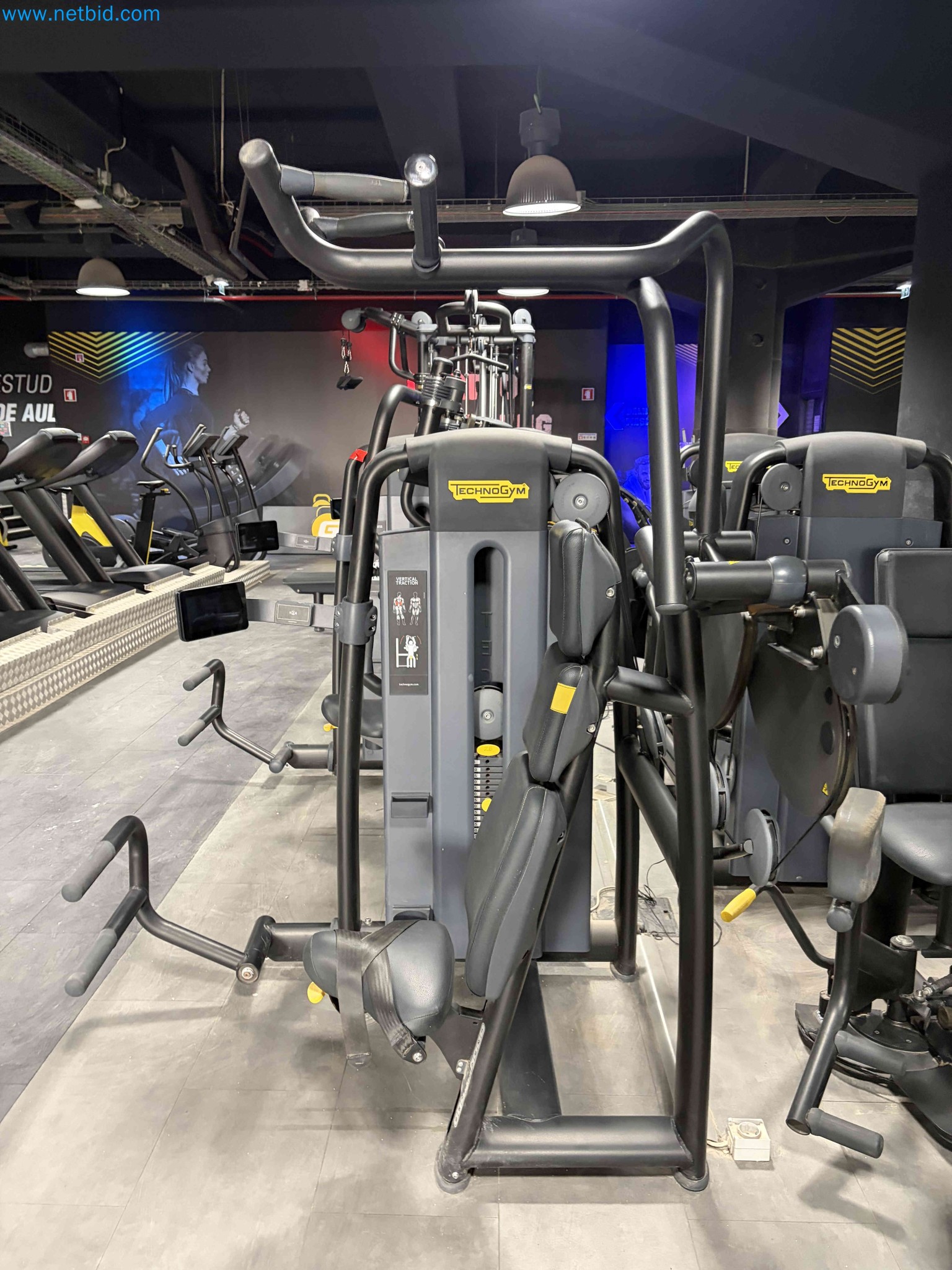 Auction of Used Technogym Gym Equipment – Professional Fitness Machines-9