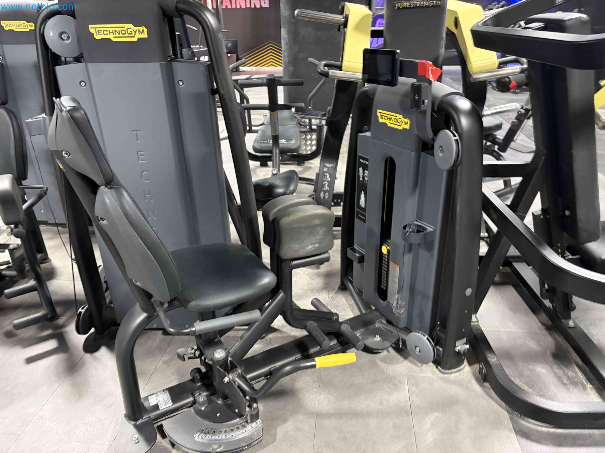 Auction of Used Technogym Gym Equipment – Professional Fitness Machines-13