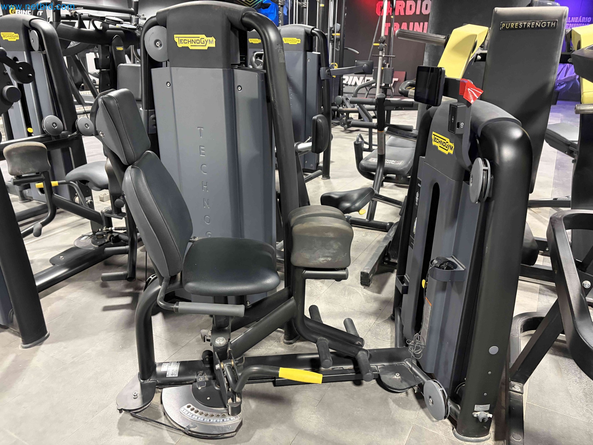 Auction of Used Technogym Gym Equipment – Professional Fitness Machines-1