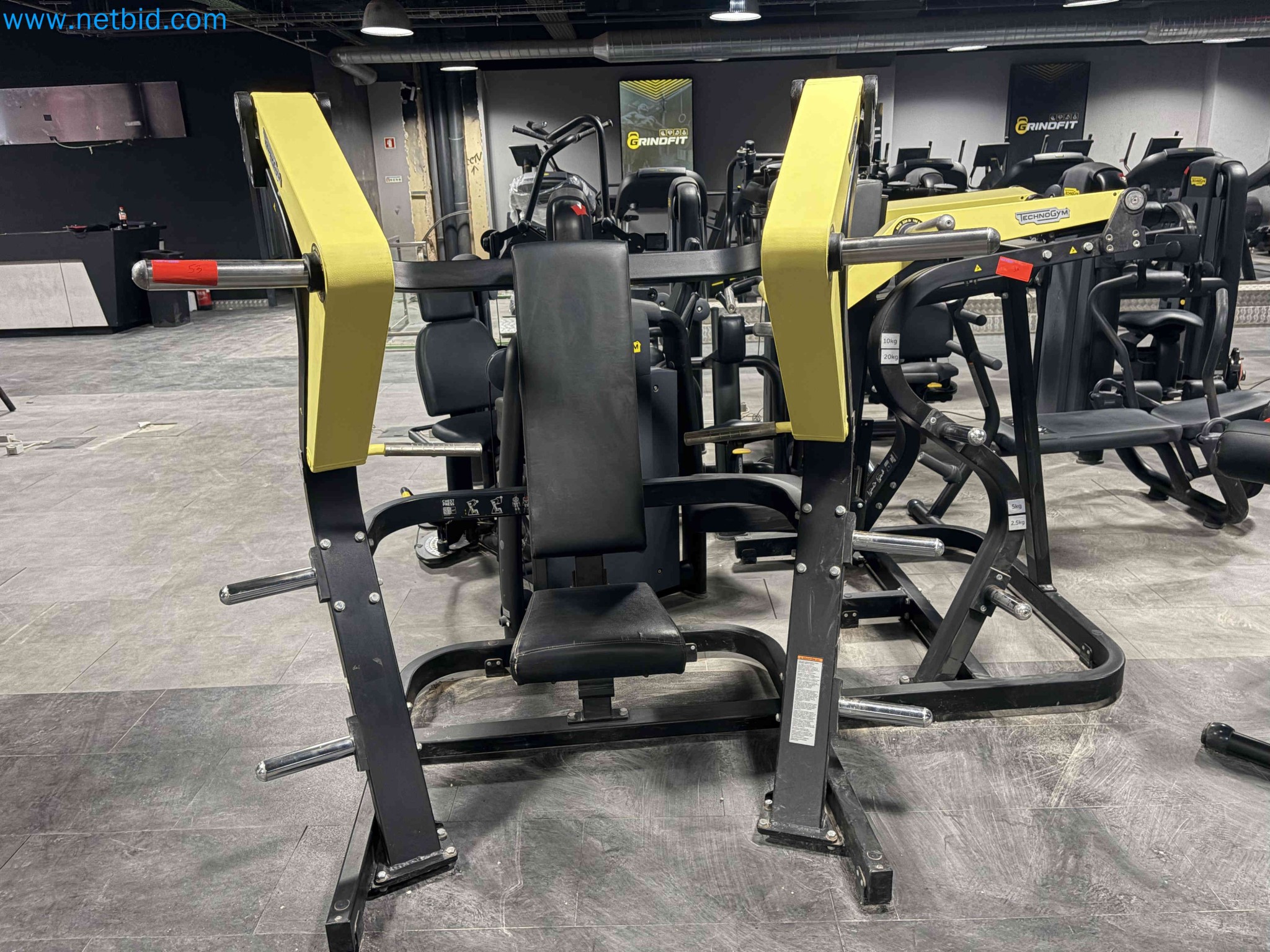 Auction of Used Technogym Gym Equipment – Professional Fitness Machines-11