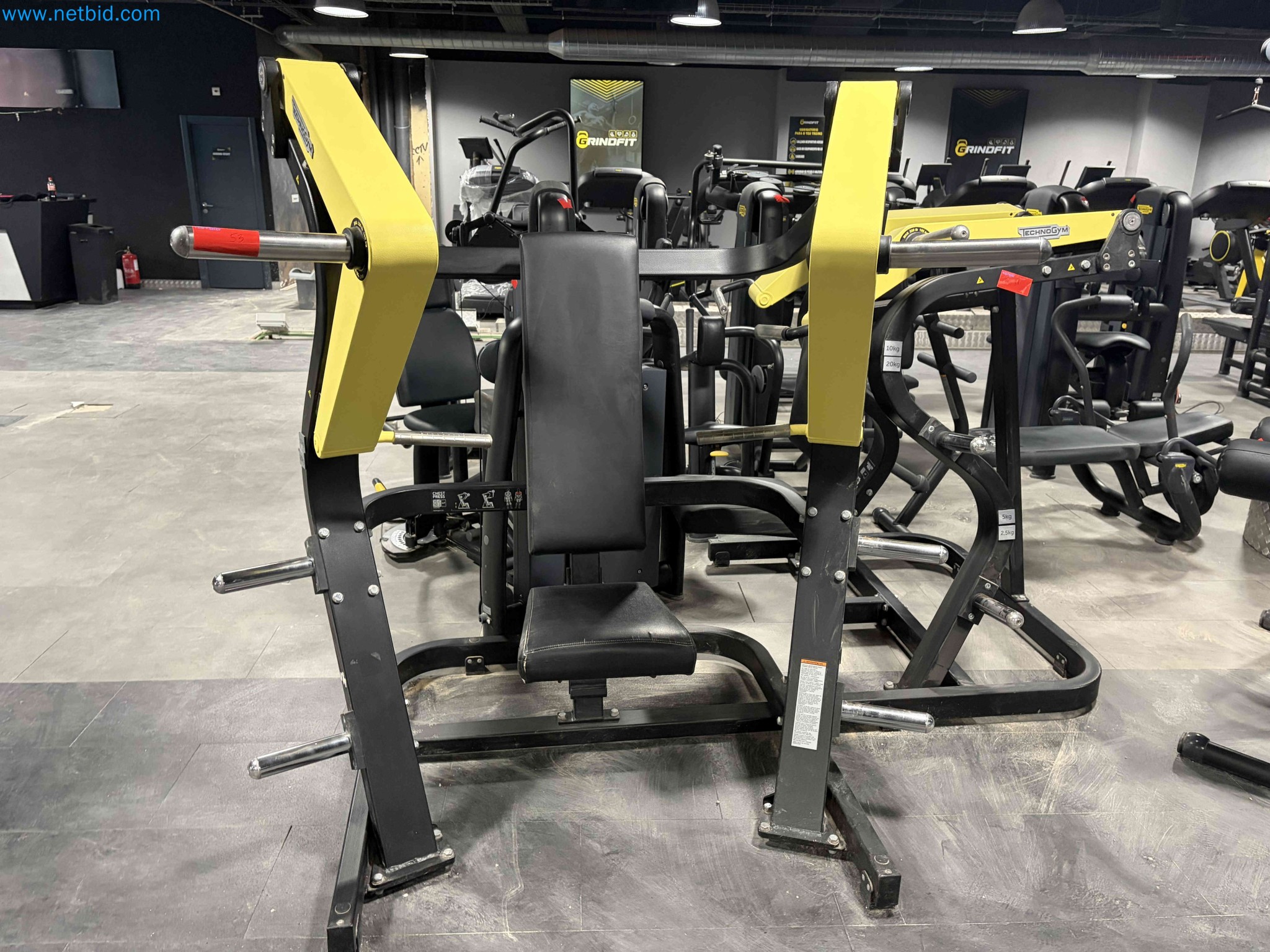 Auction of Used Technogym Gym Equipment – Professional Fitness Machines-1