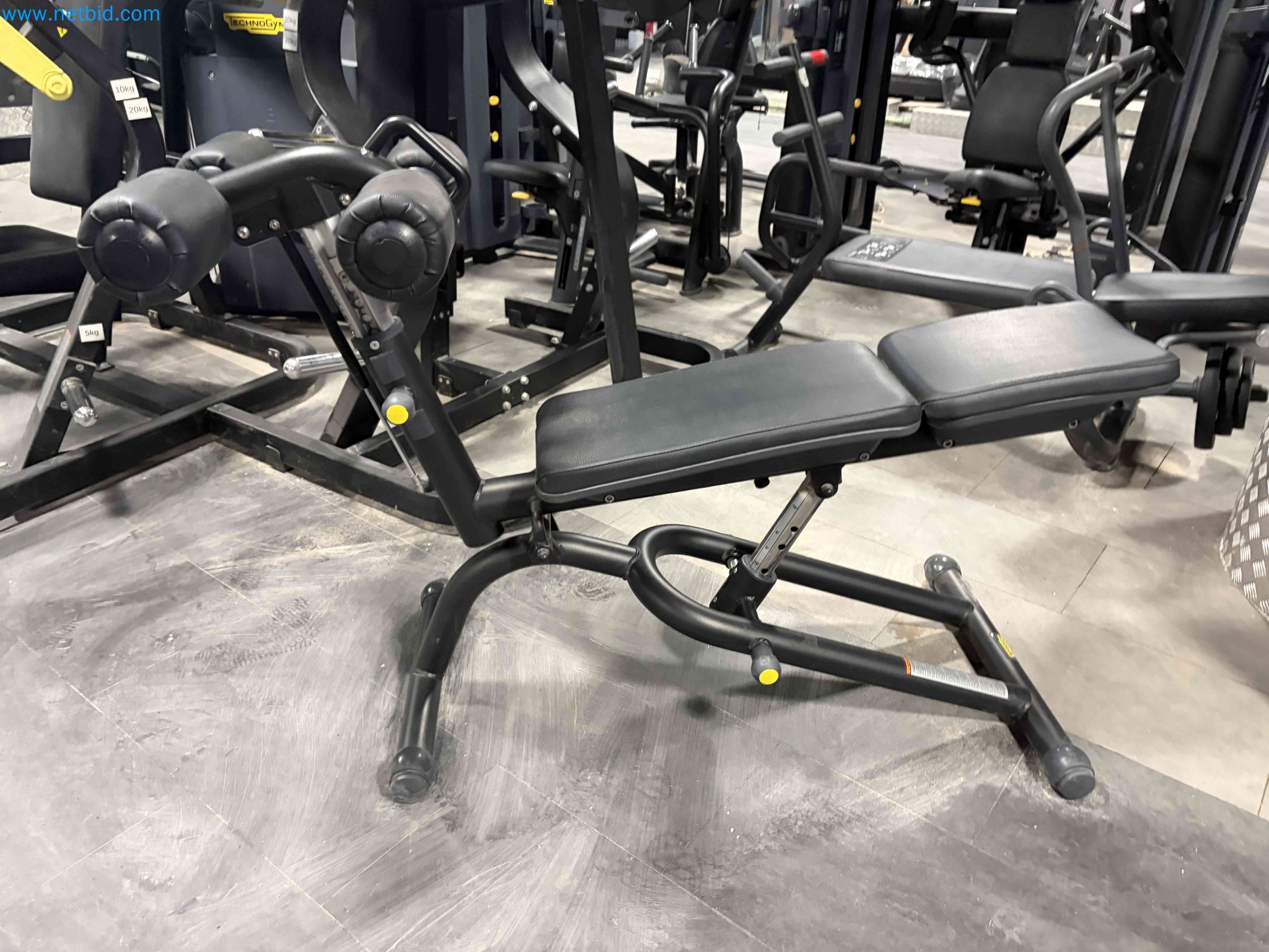 Auction of Used Technogym Gym Equipment – Professional Fitness Machines-1